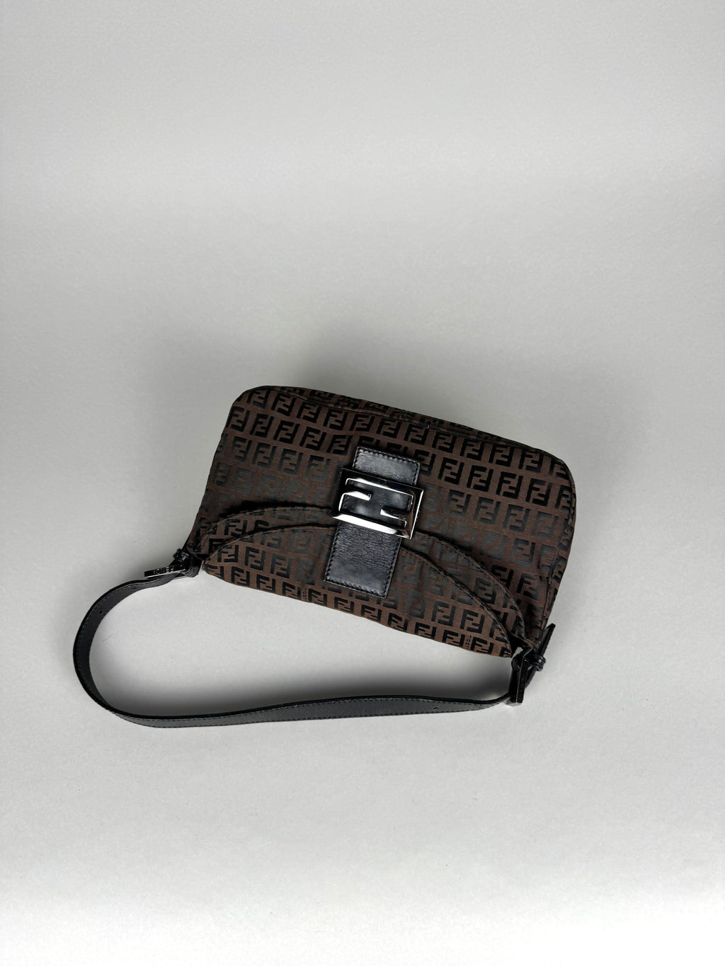 Fendi Baguette Monogram Brown