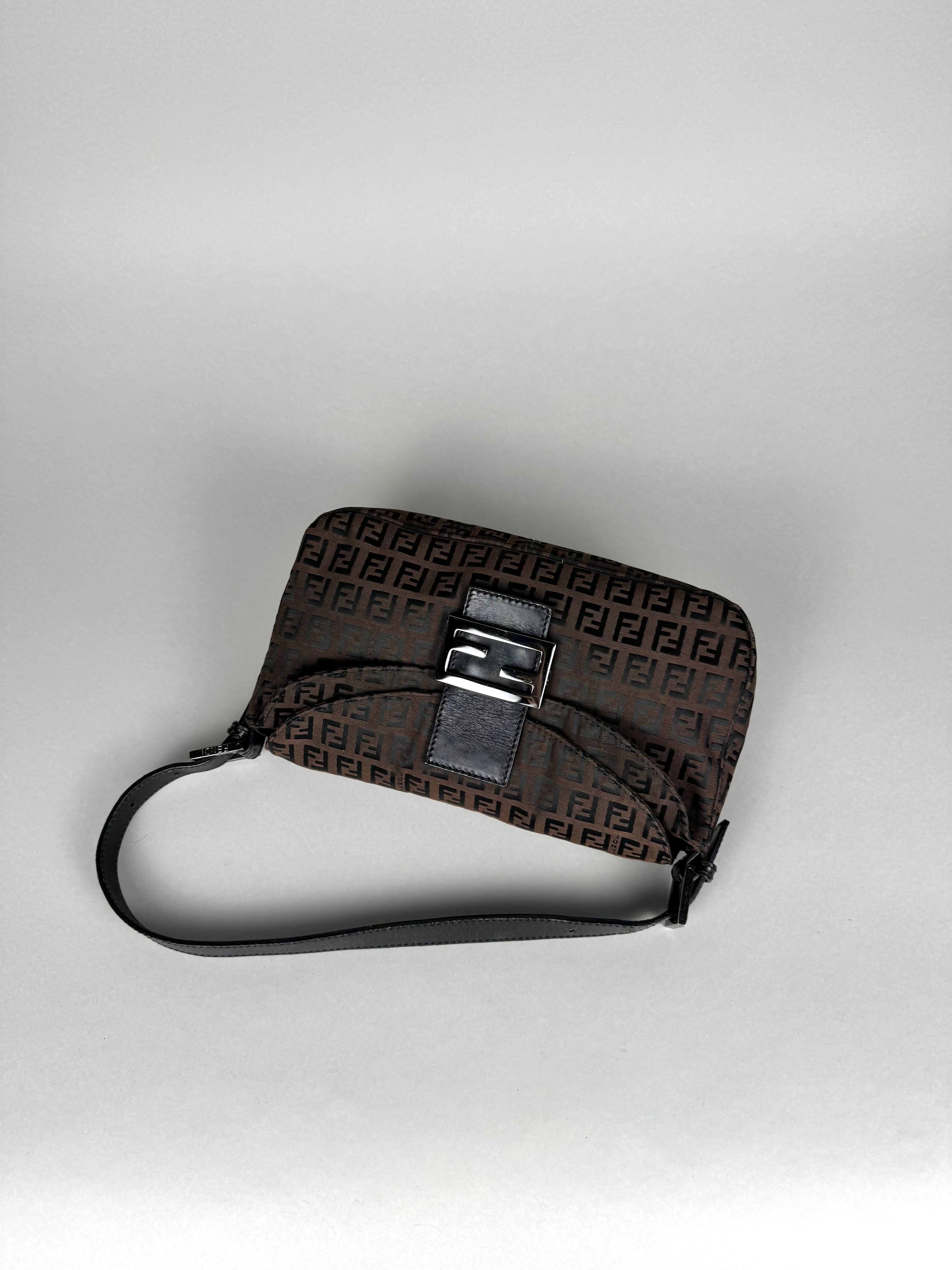 Fendi Baguette Monogram Brown