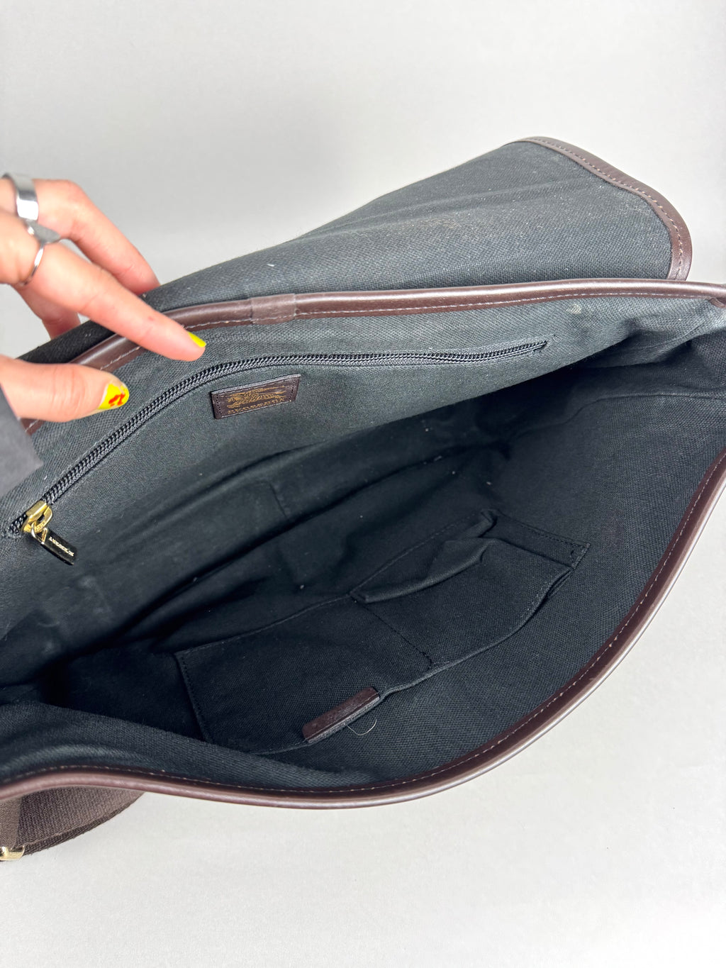 Burberry Haymarket Check Messenger
