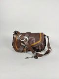 Christian Dior Gaucho Leather Brown