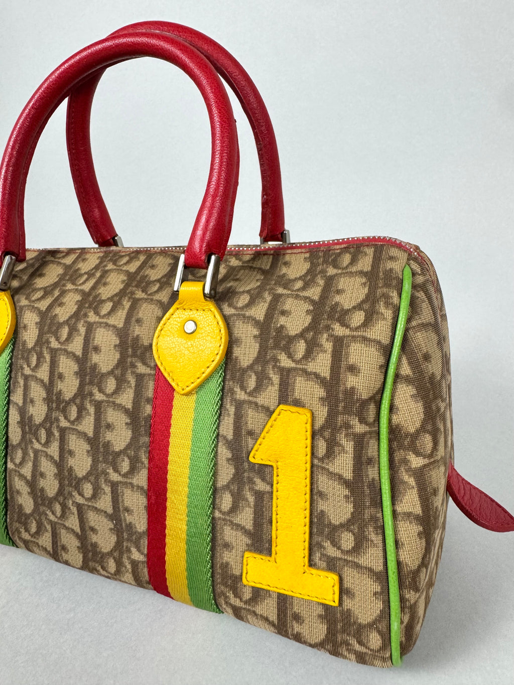 Christian Dior Monogram Rasta Boston