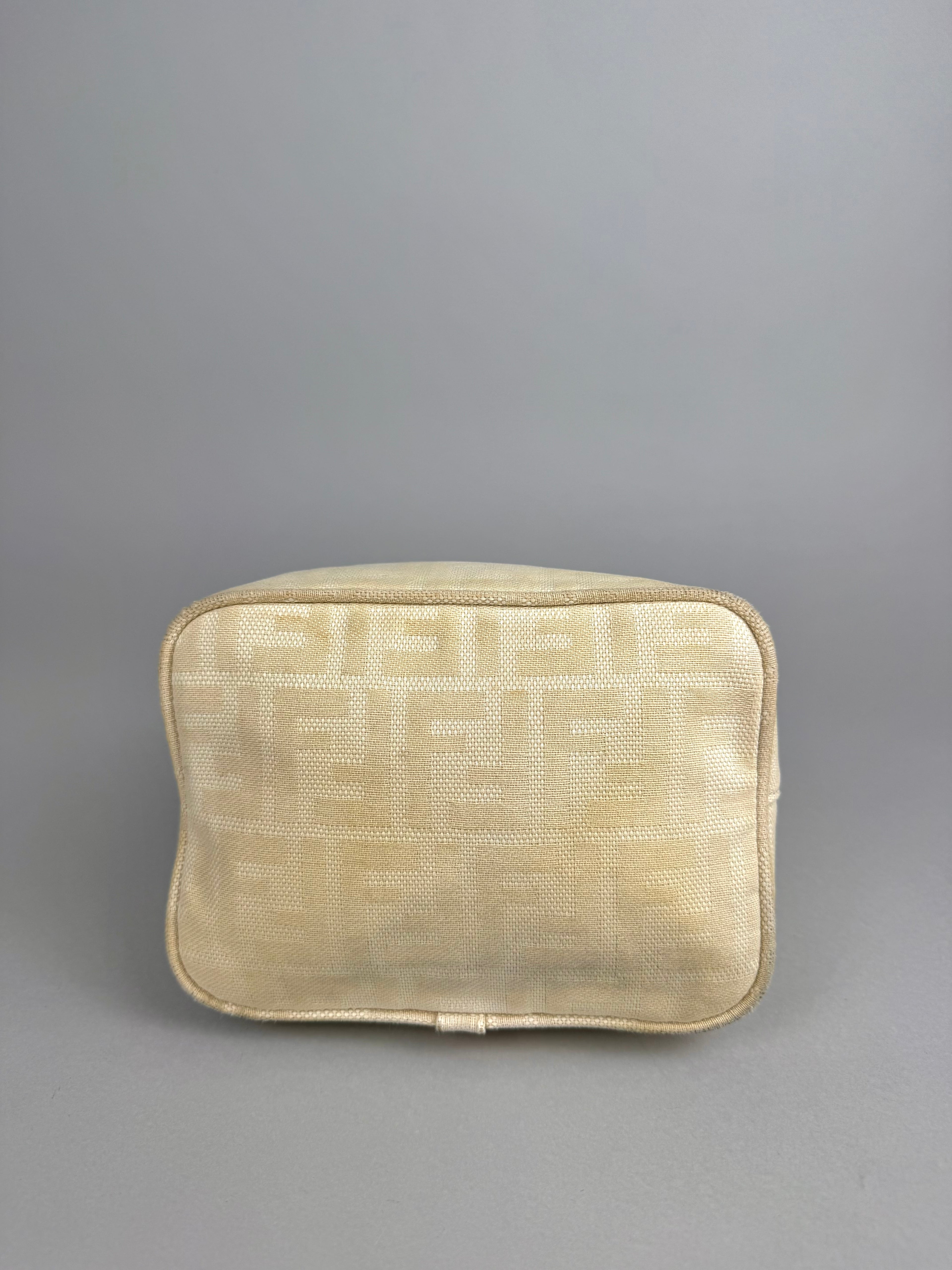 Fendi Monogram Bucket Beige