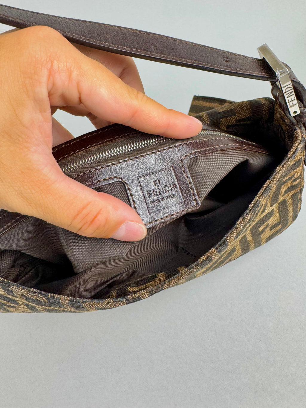 Fendi Baguette Monogram Zucca