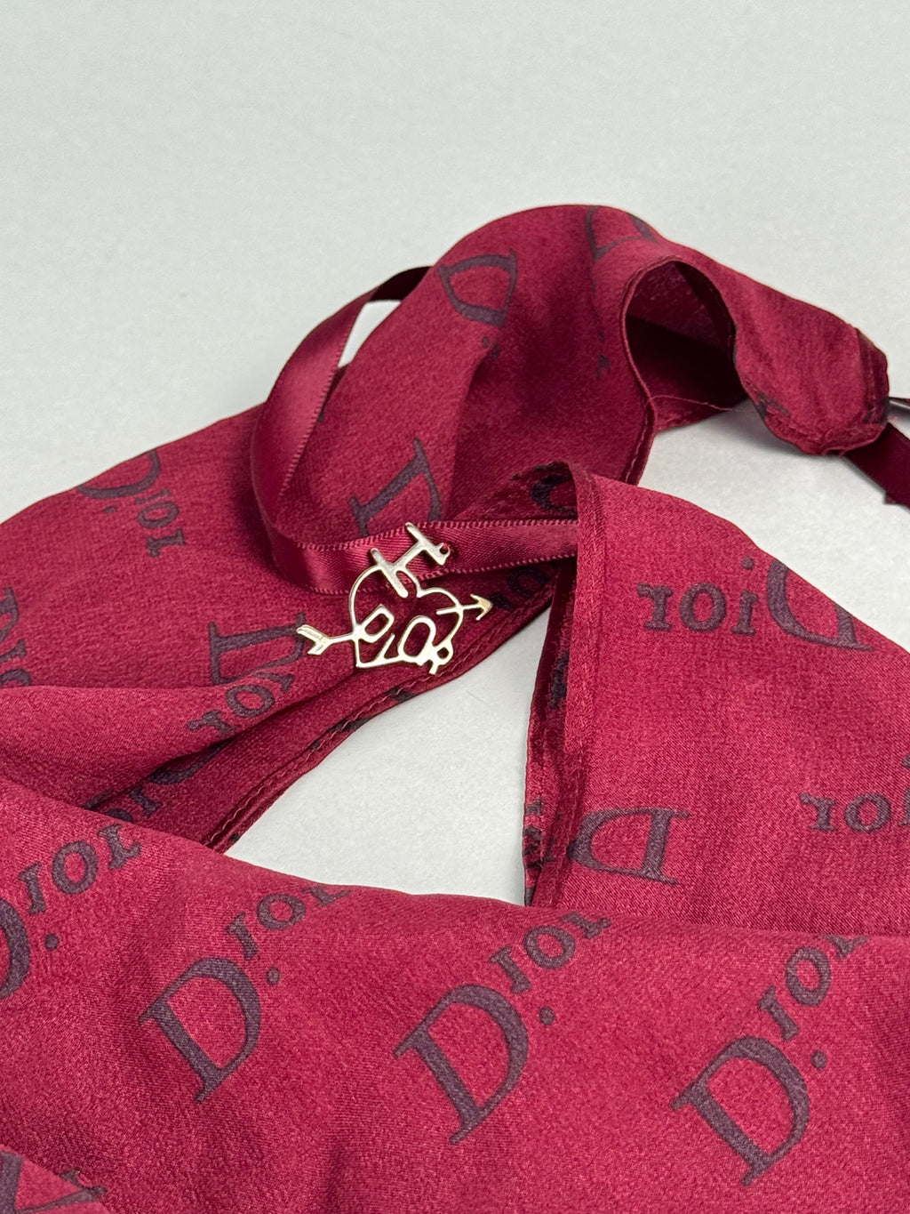 Christian Dior Scarf Rouge “I Love Dior”