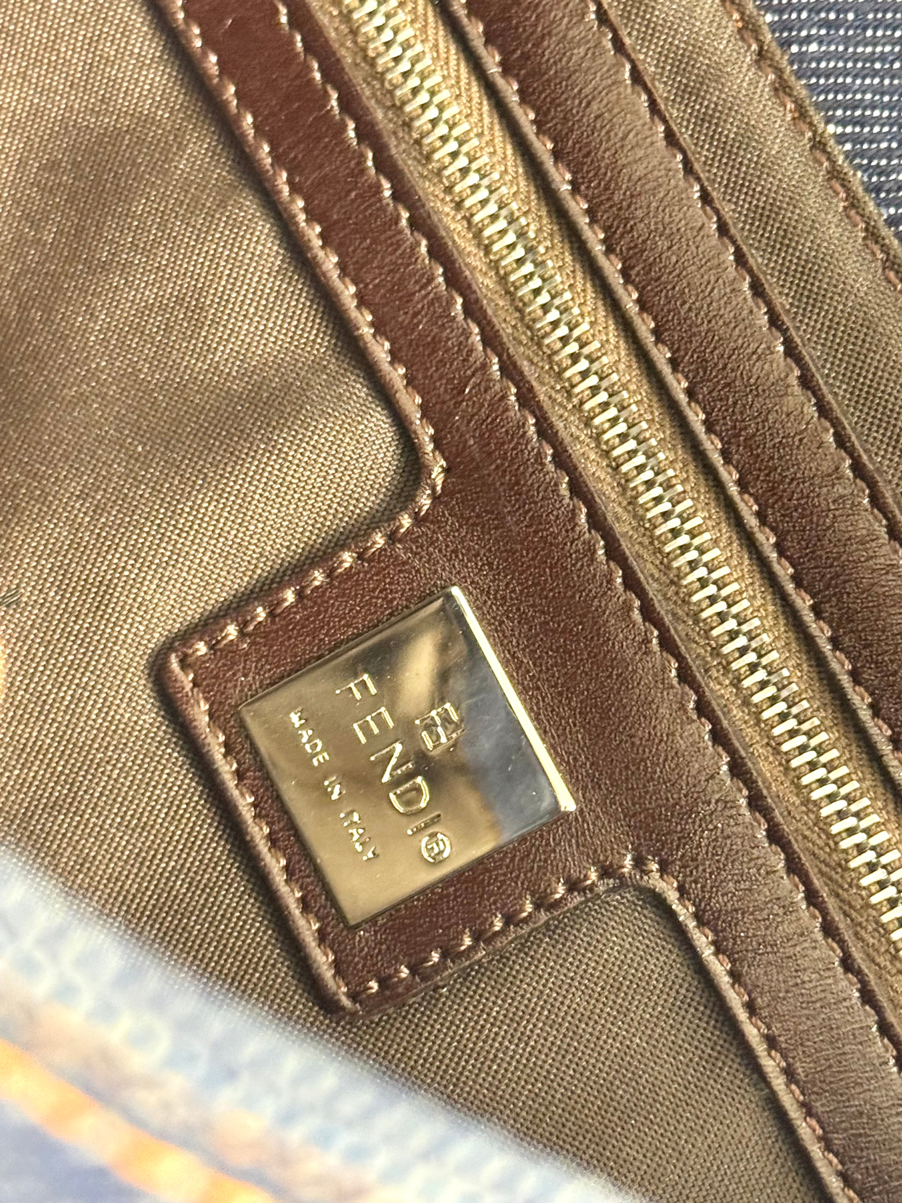 Fendi Baguette Denim