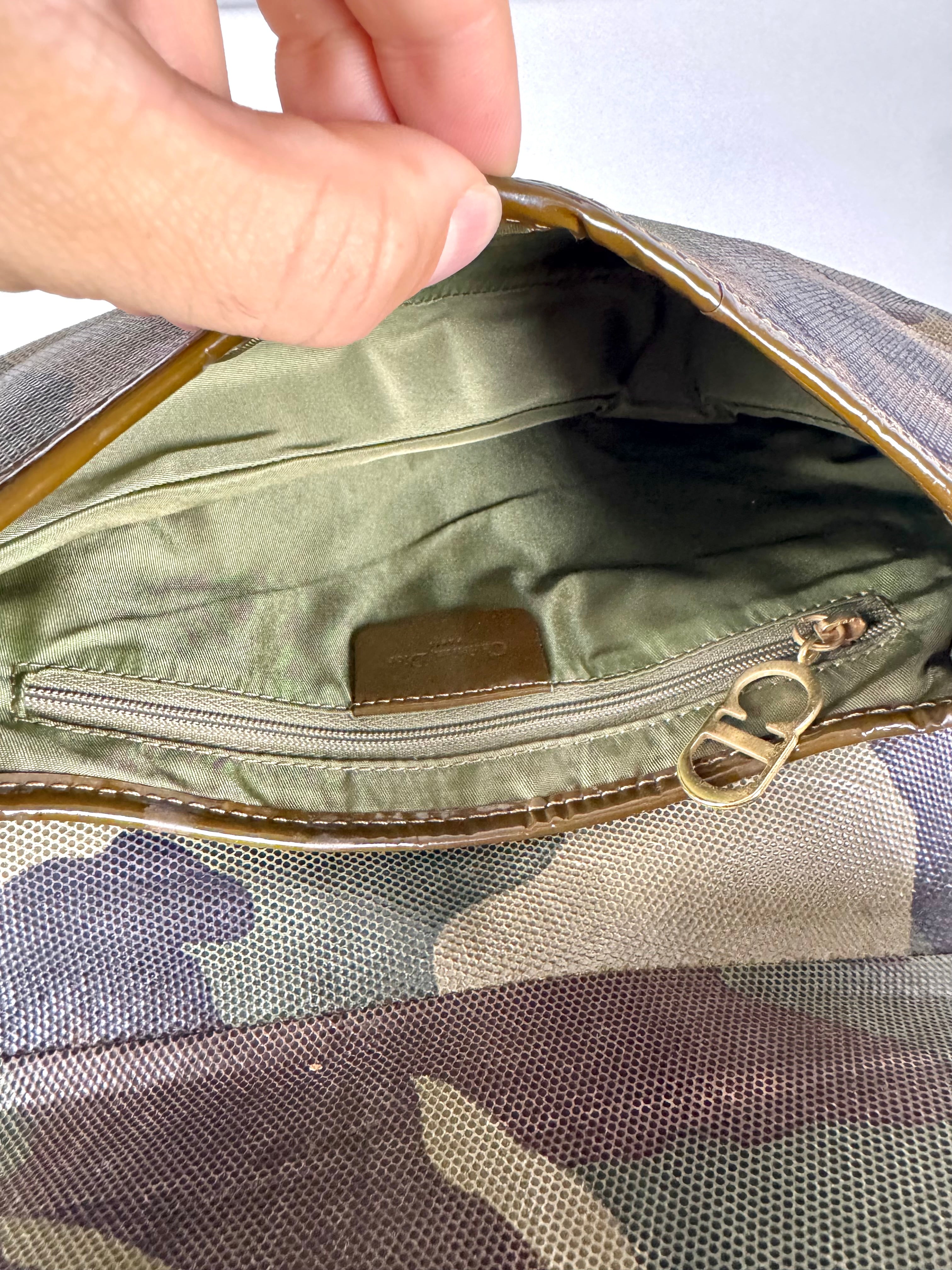 Christian Dior Saddle Camouflage