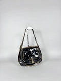 Fendi Patent Leather B Black