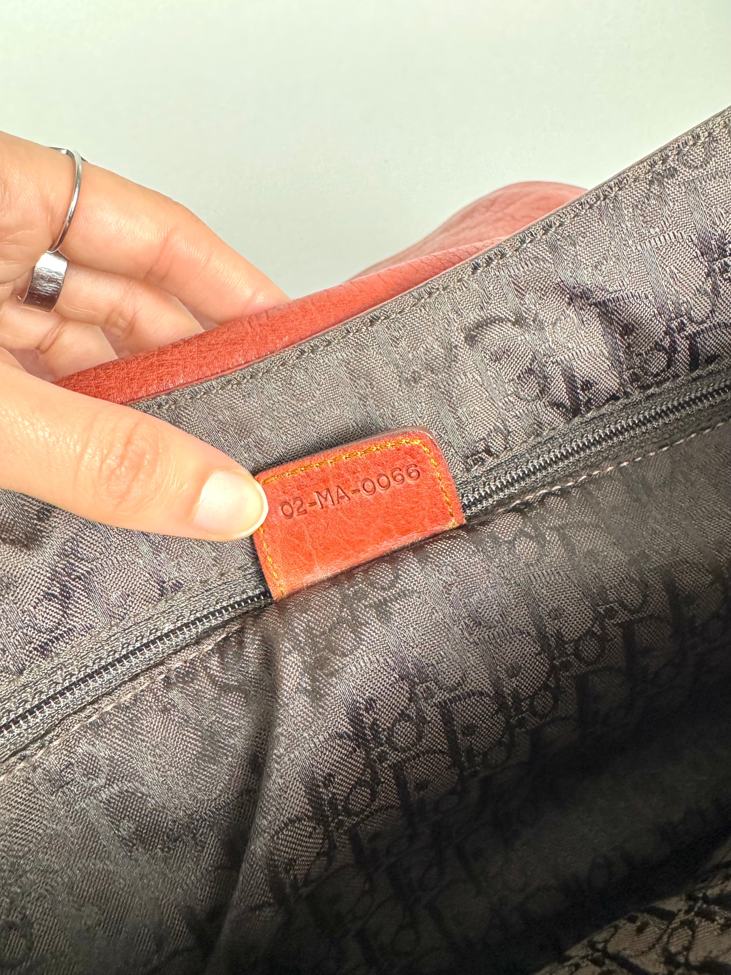 Christian Dior Gaucho Leather Red