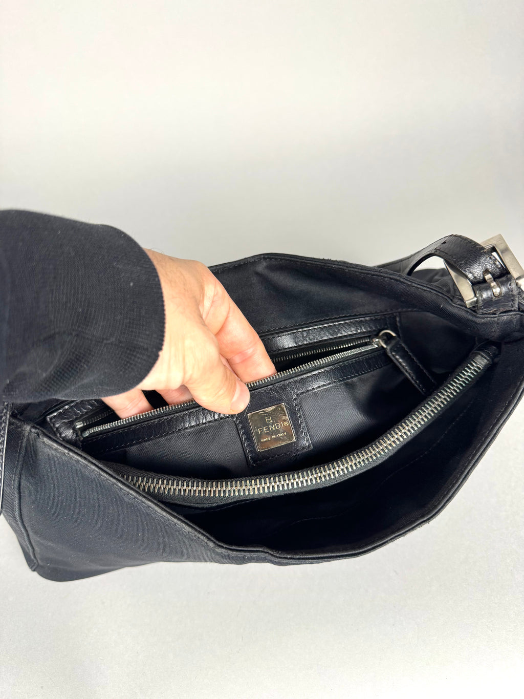 Fendi Sac Baguette Black Shoulder