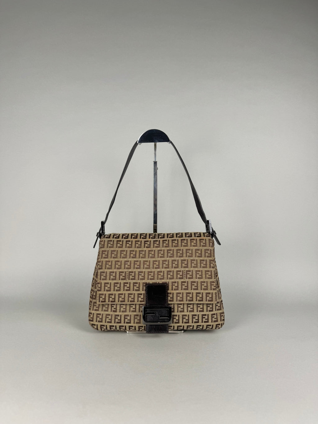 Fendi Mamma Baguette Monogram Zucchino
