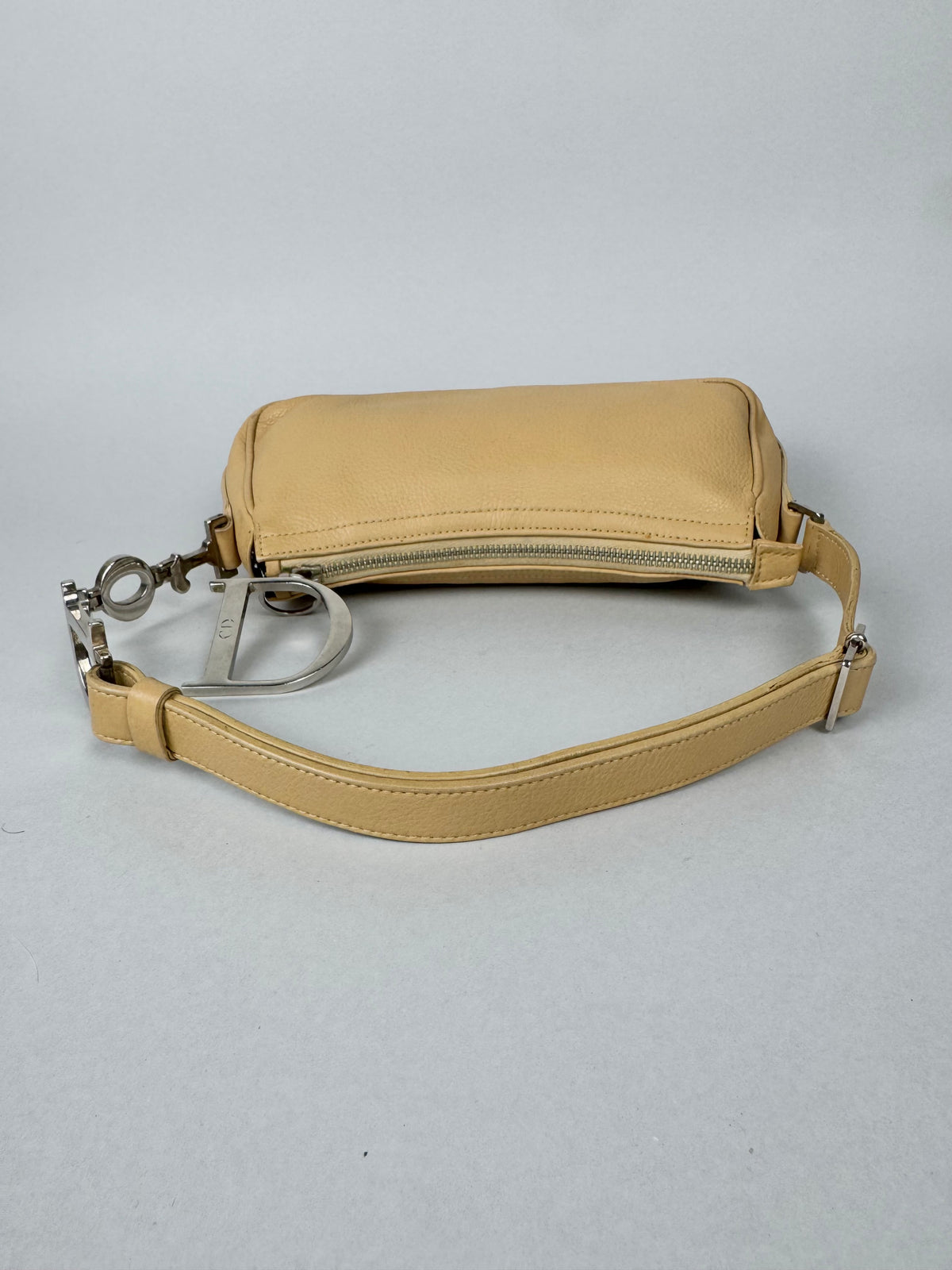Christian Dior D Charms Leather Pochette