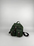 Prada Nylon Green Backpack Small