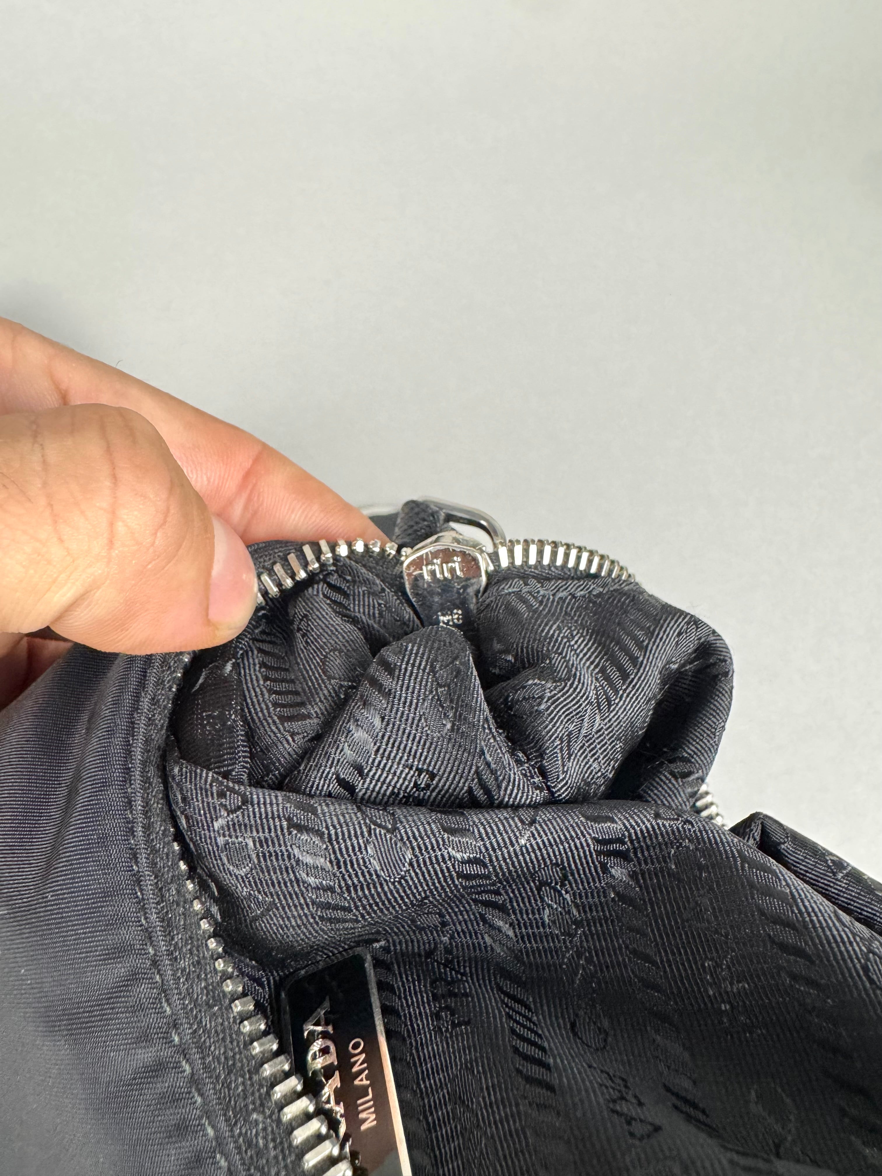 Prada Black Nylon Re-Edition 2005
