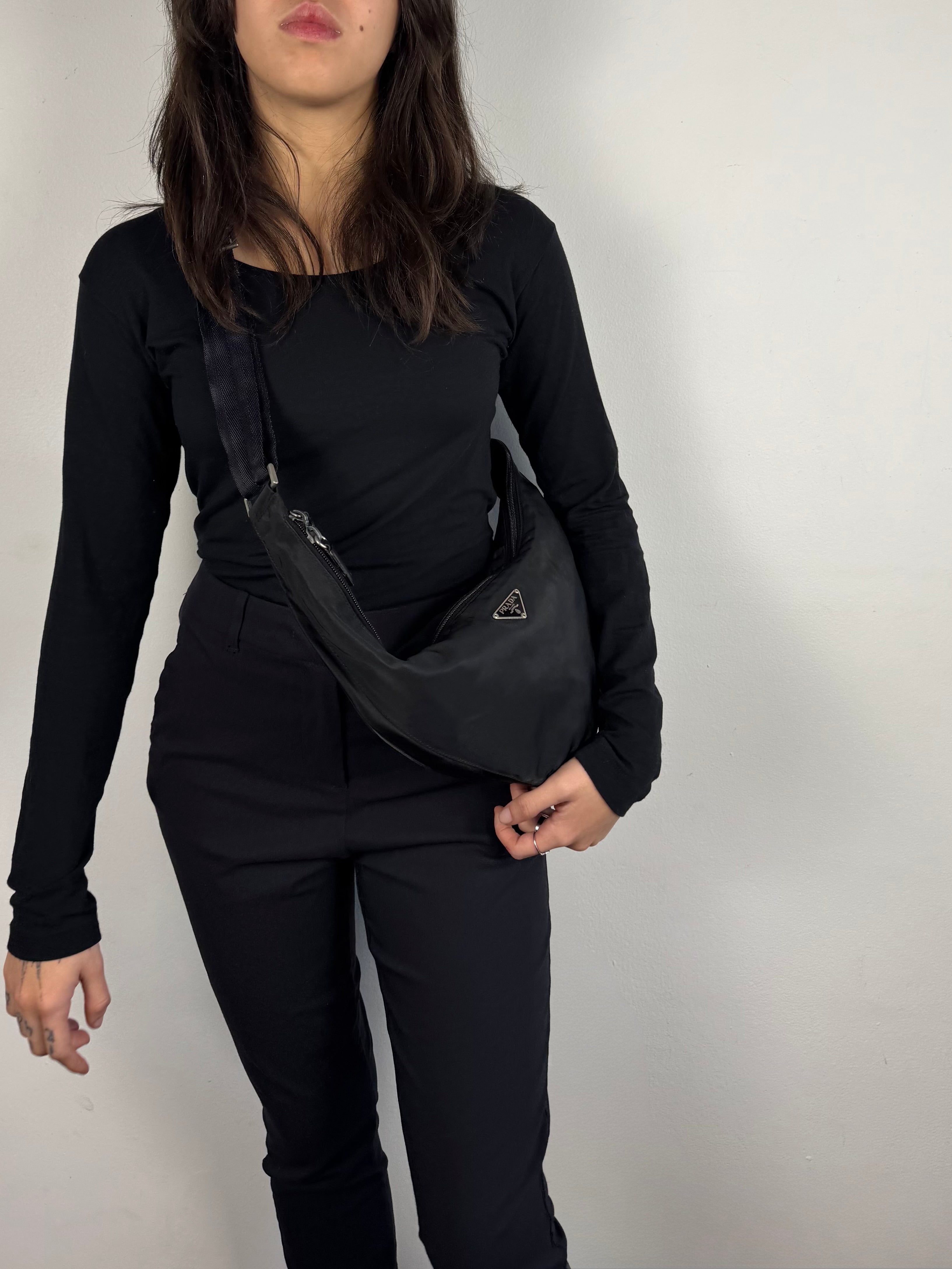 Prada Sling Nylon Black