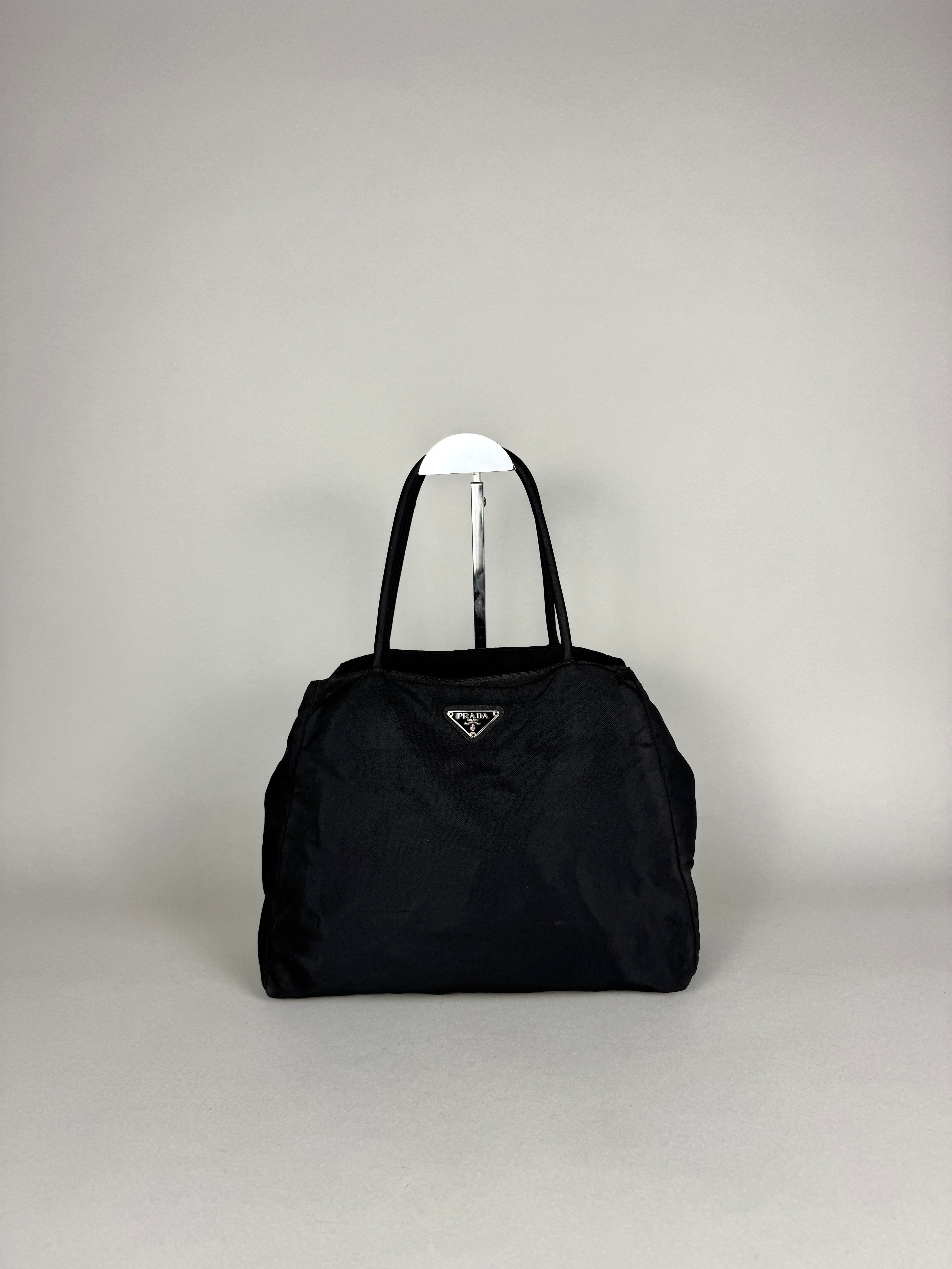 Prada Nylon Black Tote