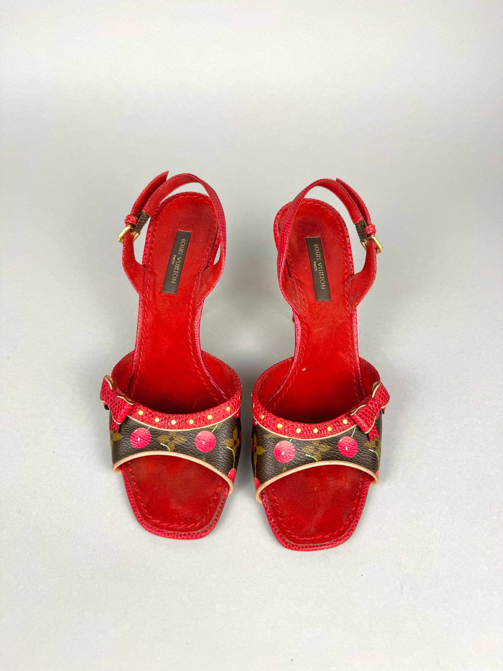 Louis Vuitton Cherry Blossom Murakami Sandals