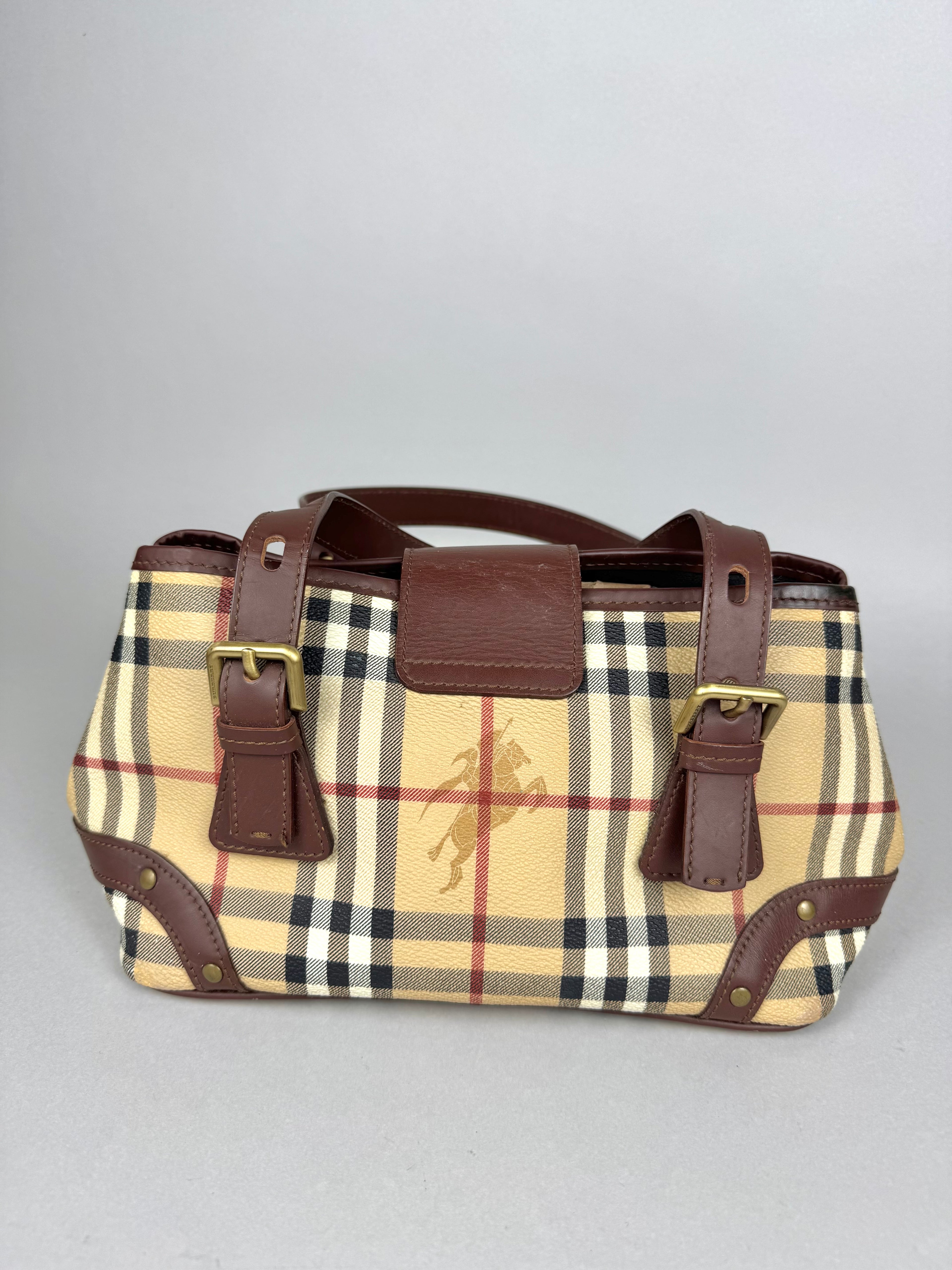 Burberry Haymarket Check Éden Tote