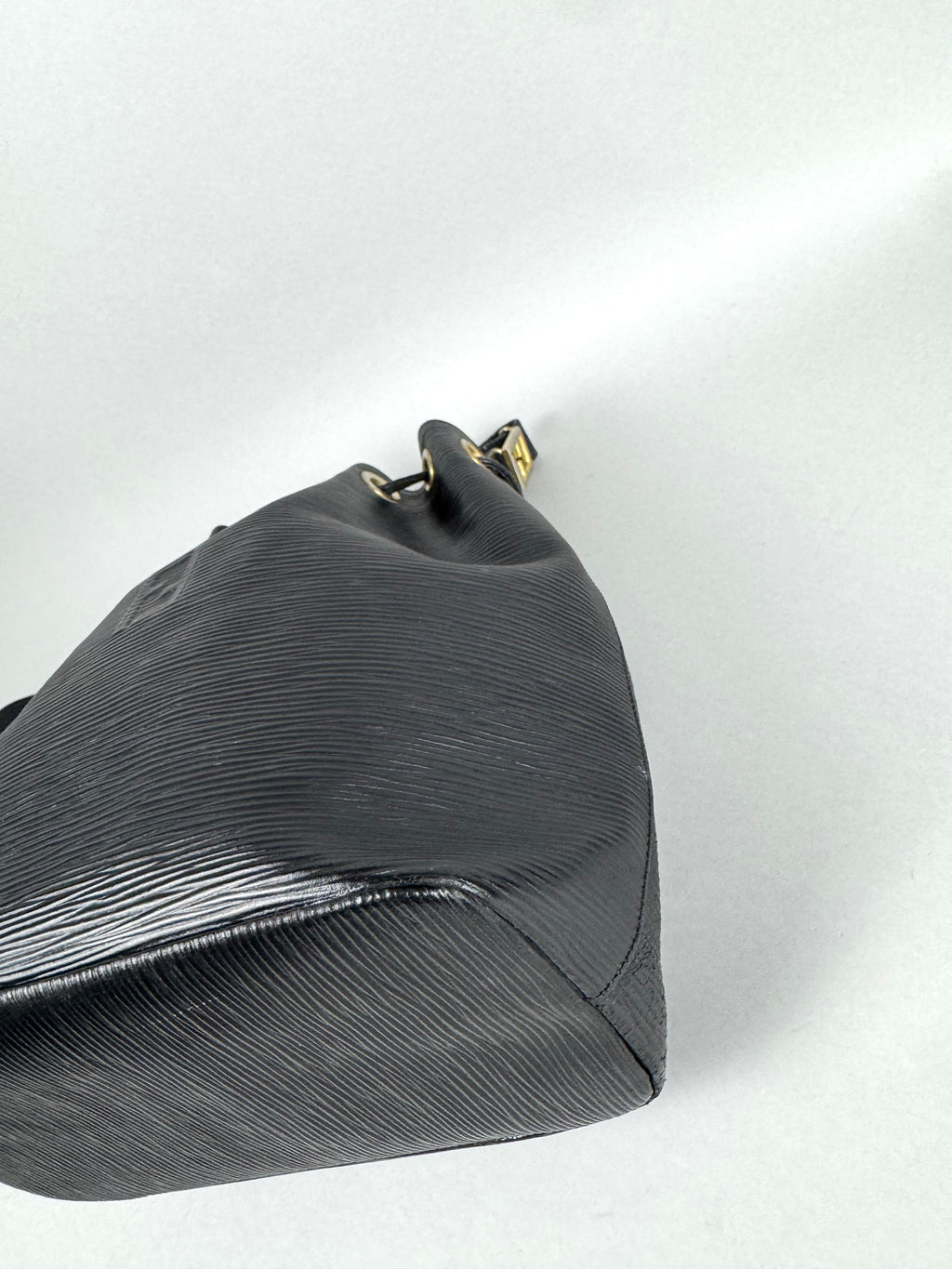 Fendi Bucket Black Epi Leather with Pouch