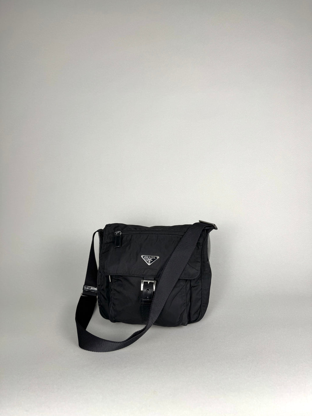 Prada Vela Nylon Black