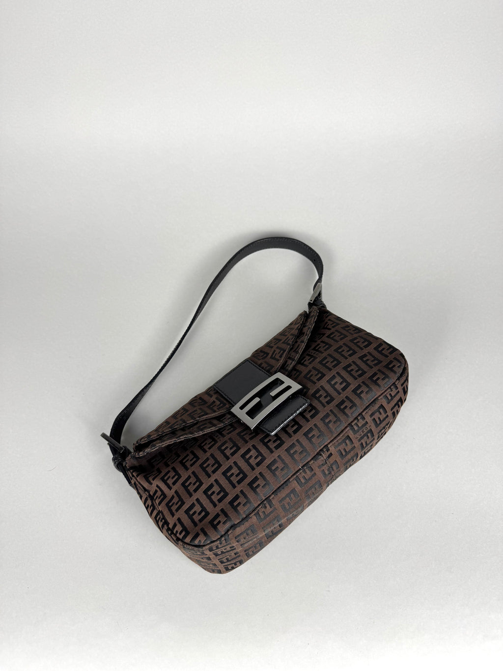 Fendi Baguette Monogram Brown
