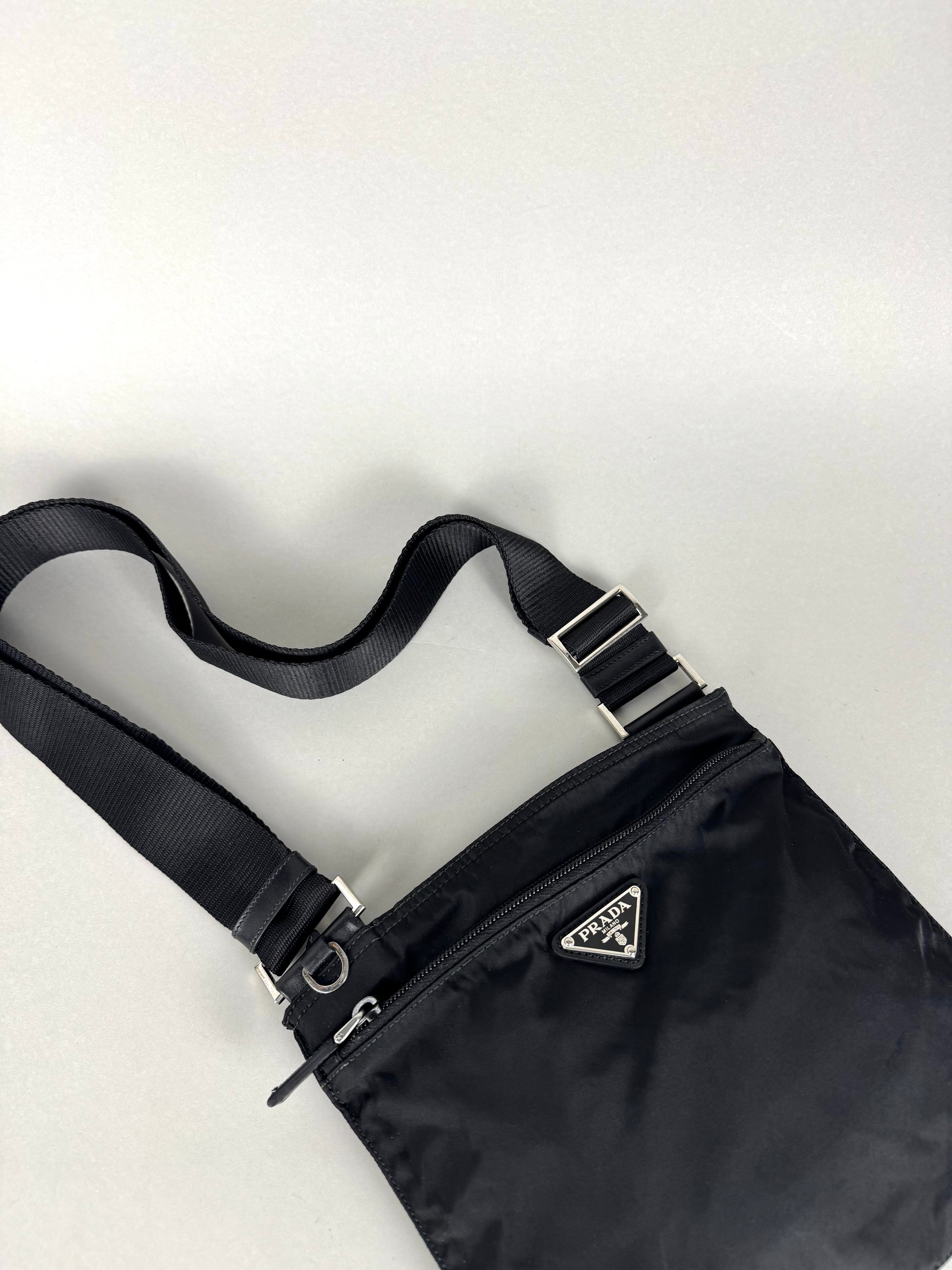 Prada Black Nylon Crossbody Small