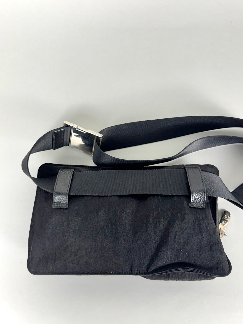 Christian Dior Nylon Pochete Sling Belt Black