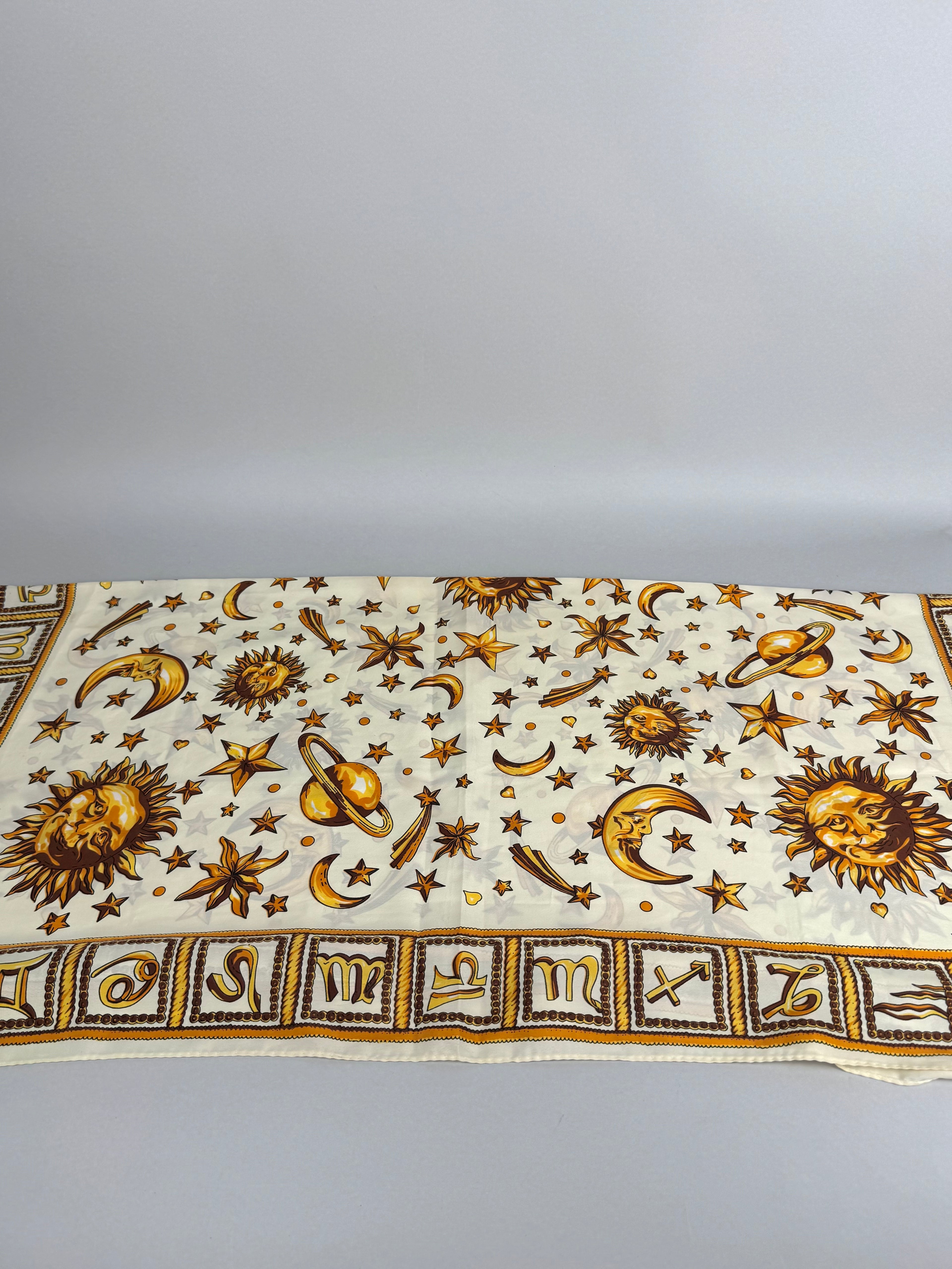 Gianni Versace Scarf Zodiac