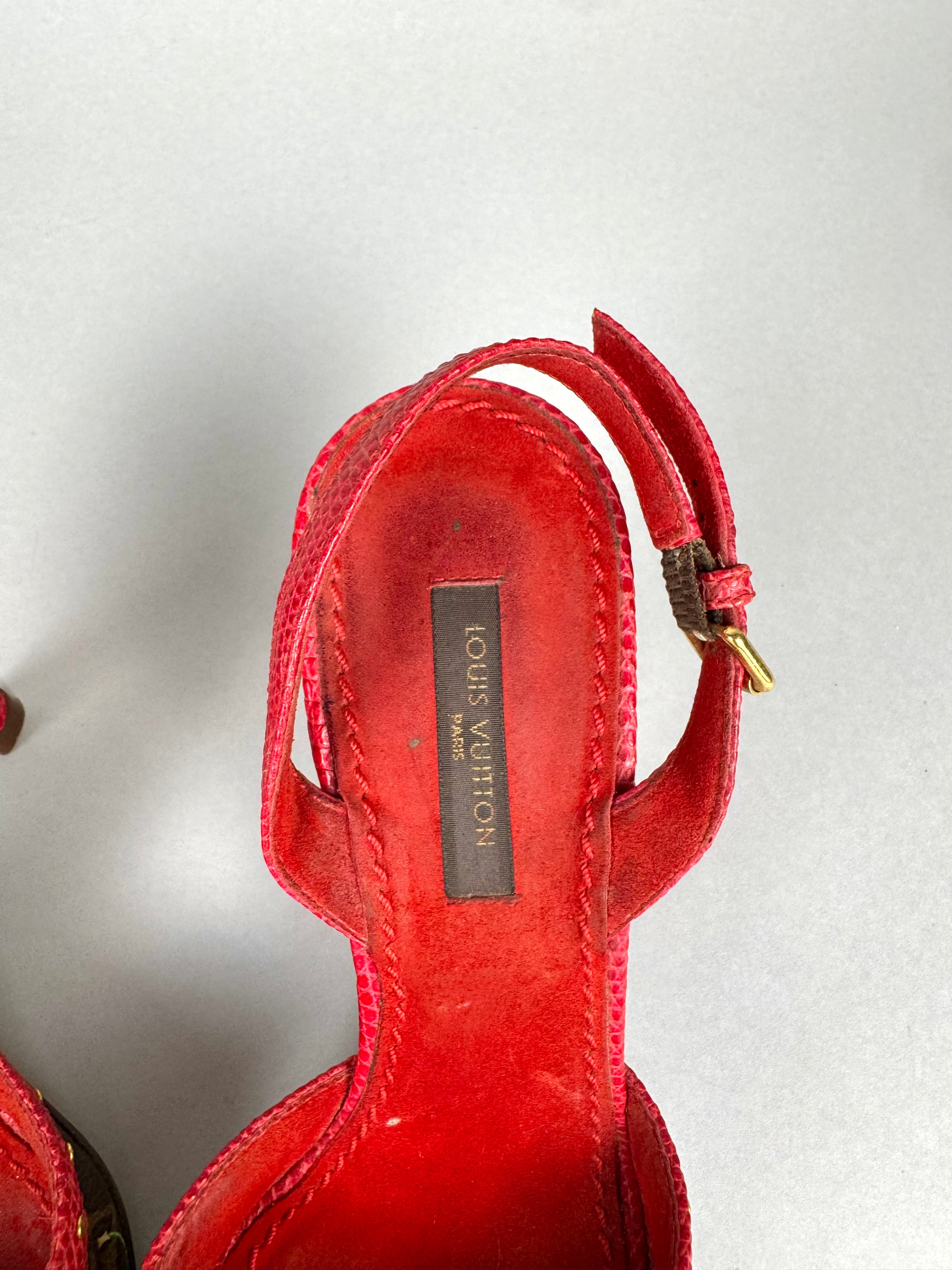 Louis Vuitton Cherry Blossom Murakami Sandals