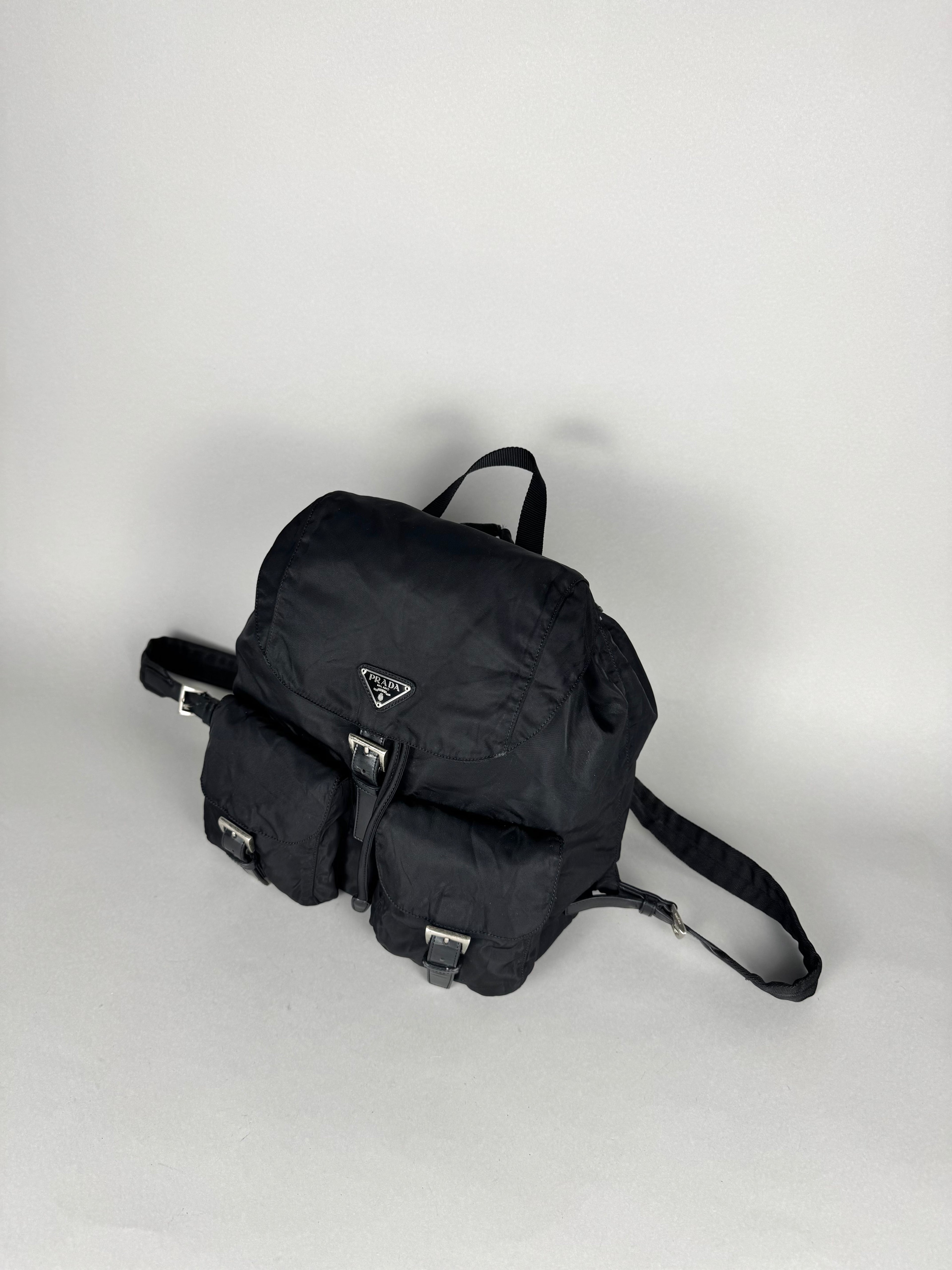 Prada Nylon Black Backpack Medium