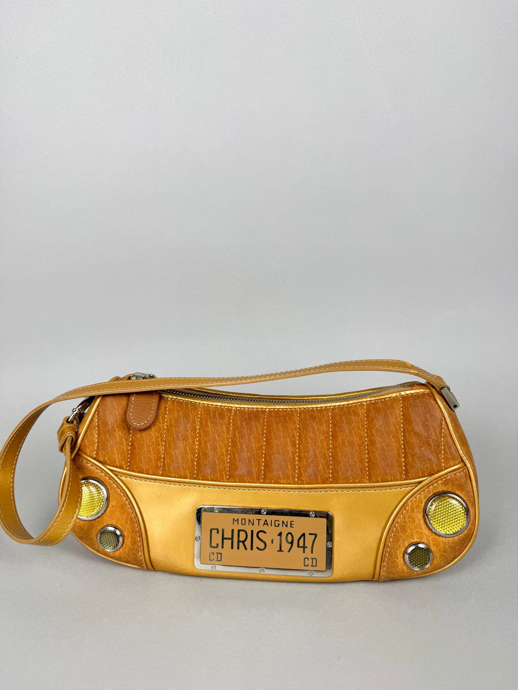 Christian Dior Monogram Montaigne Cadillac 1947 Noir