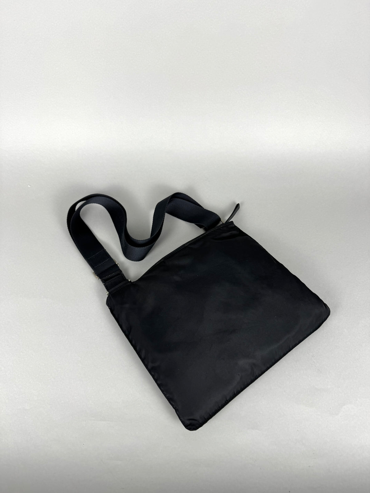 Prada Black Nylon Crossbody Medium