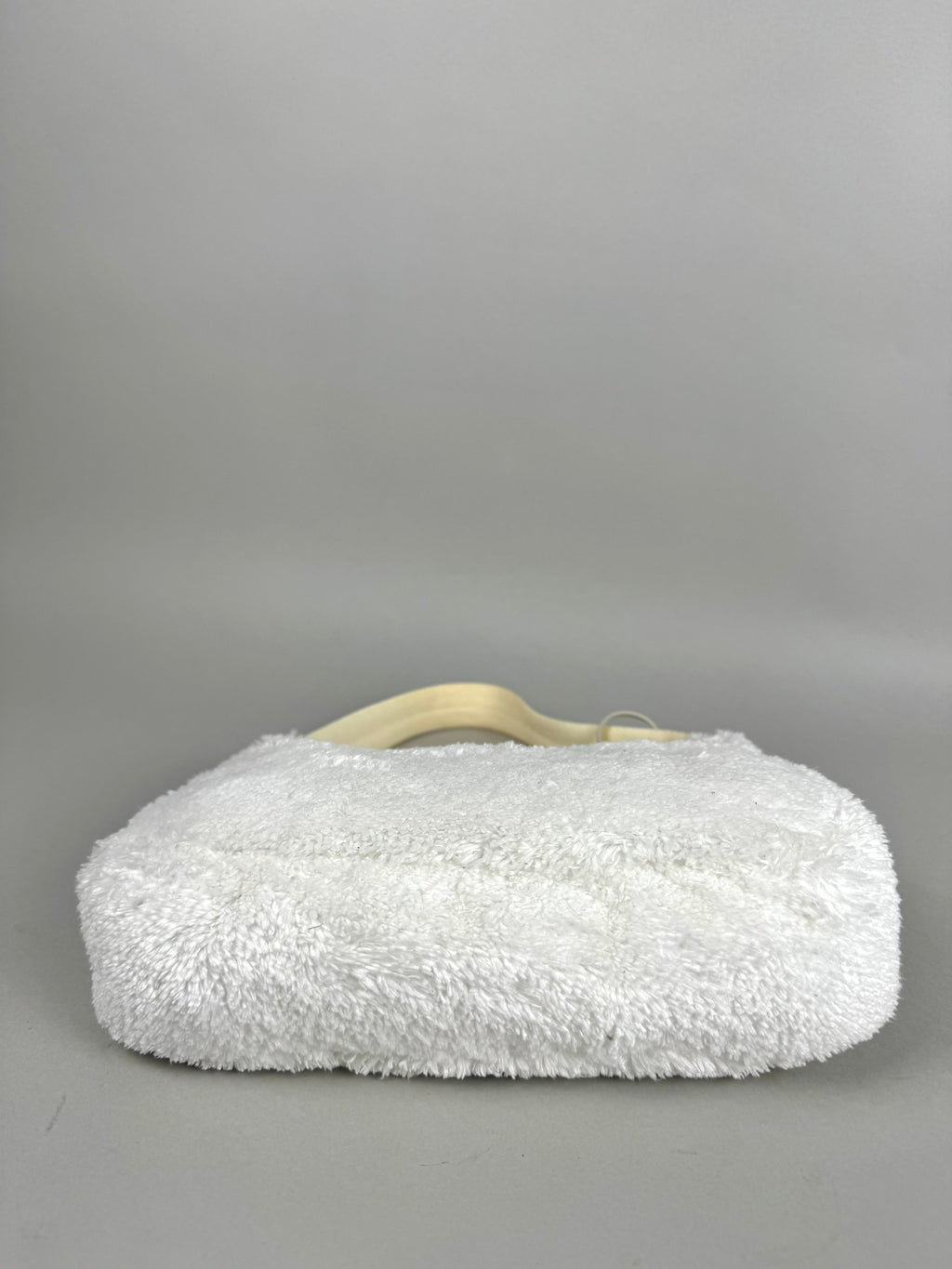 Prada Re Edition Nylon Fur White