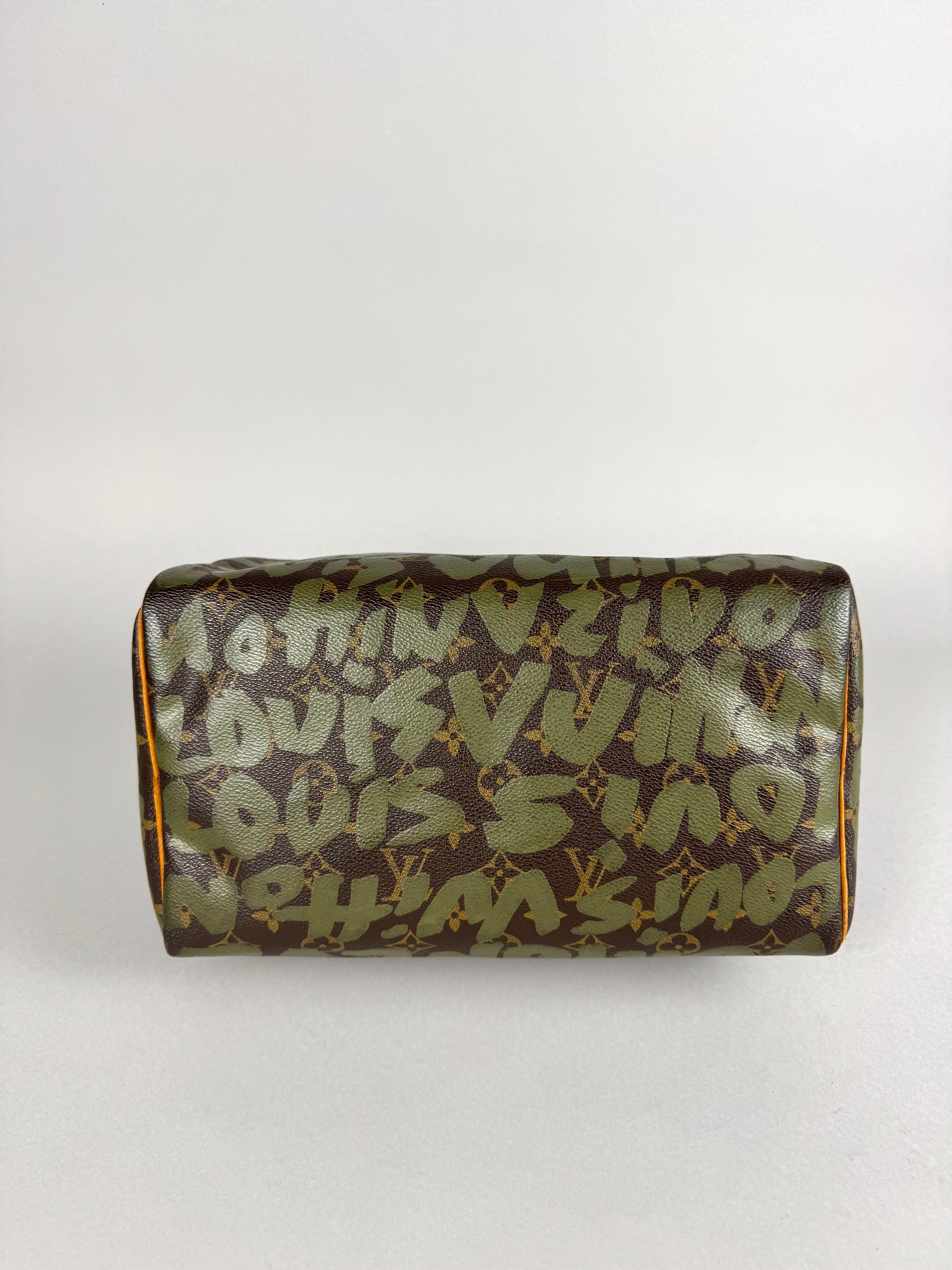Louis Vuitton Speedy 30 Grafitti Stephen Sprouse