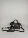 Balenciaga Agneau Mini City Gray Leather