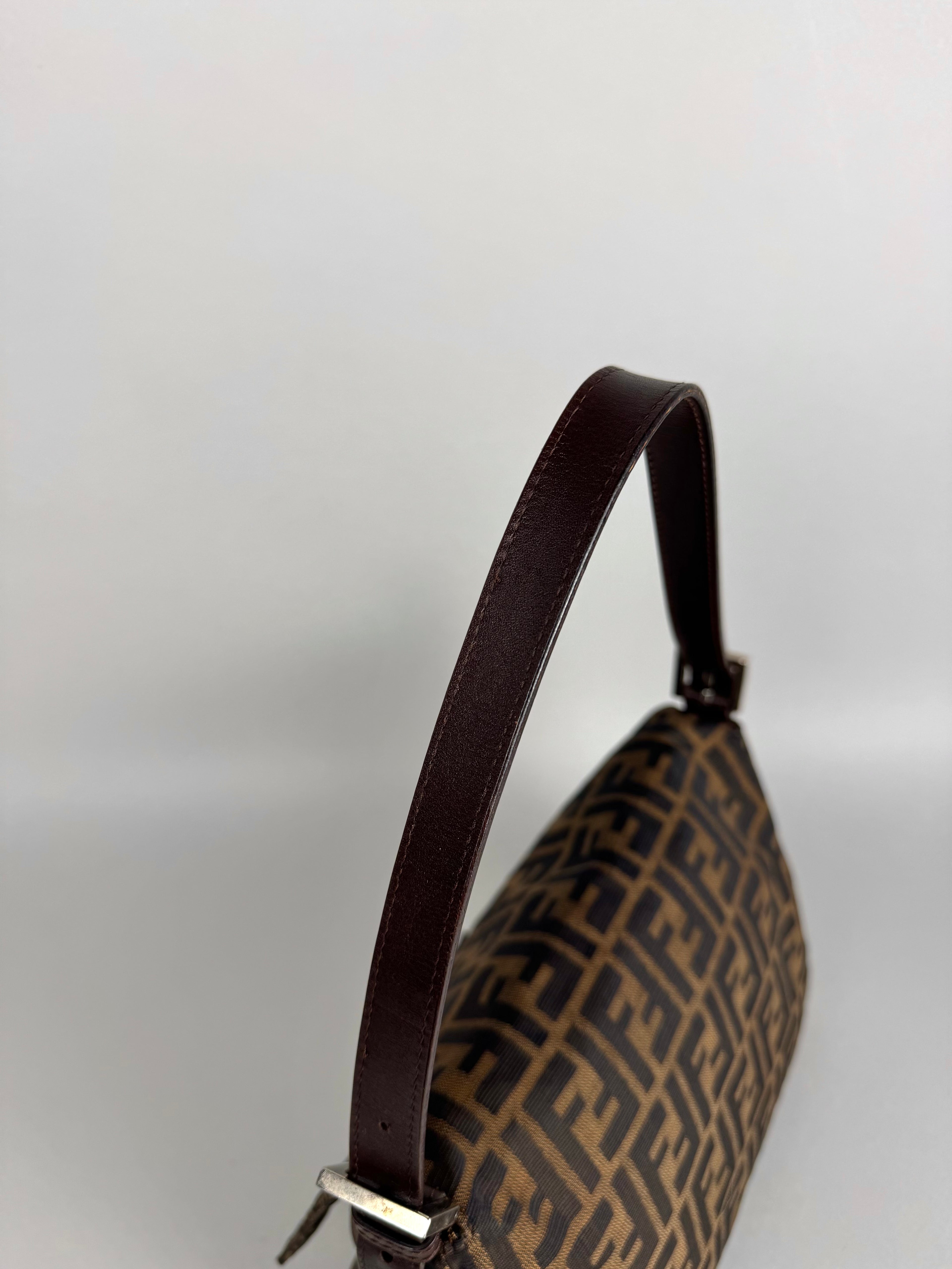 Fendi Monogram Zucca Mamma Baguette