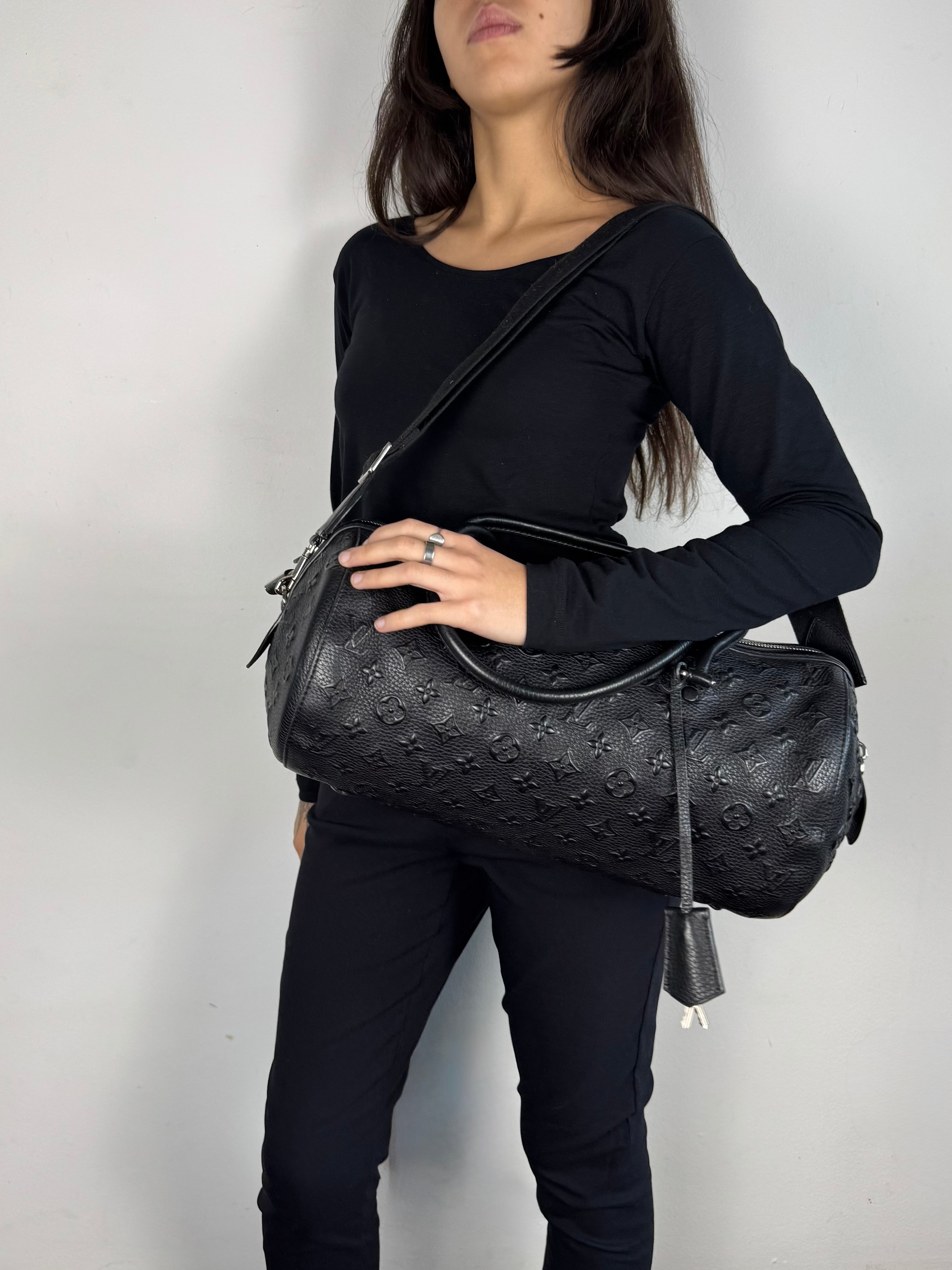 Louis Vuitton Black Monogram Revelation Neo Papillon GM