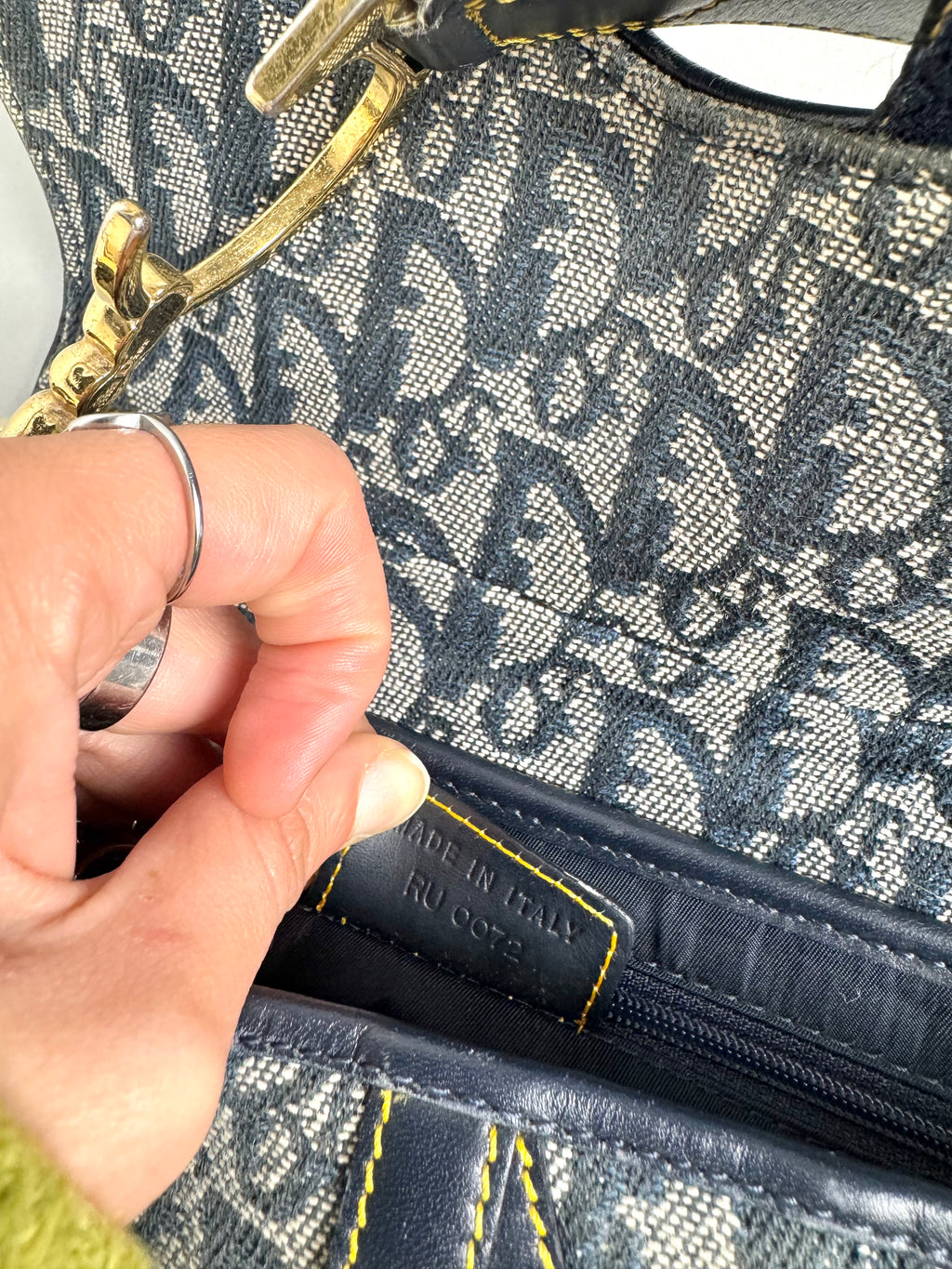 Christian Dior Saddle Monogram Oblique