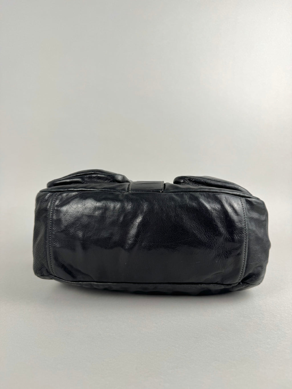 Prada Black Leather Shoulder