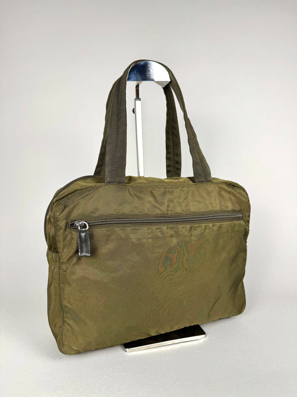 Prada Nylon Green Shoulder