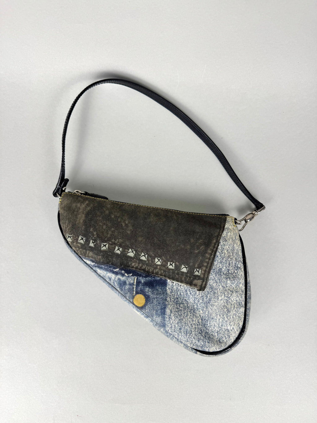 Christian Dior Mini Saddle Denim