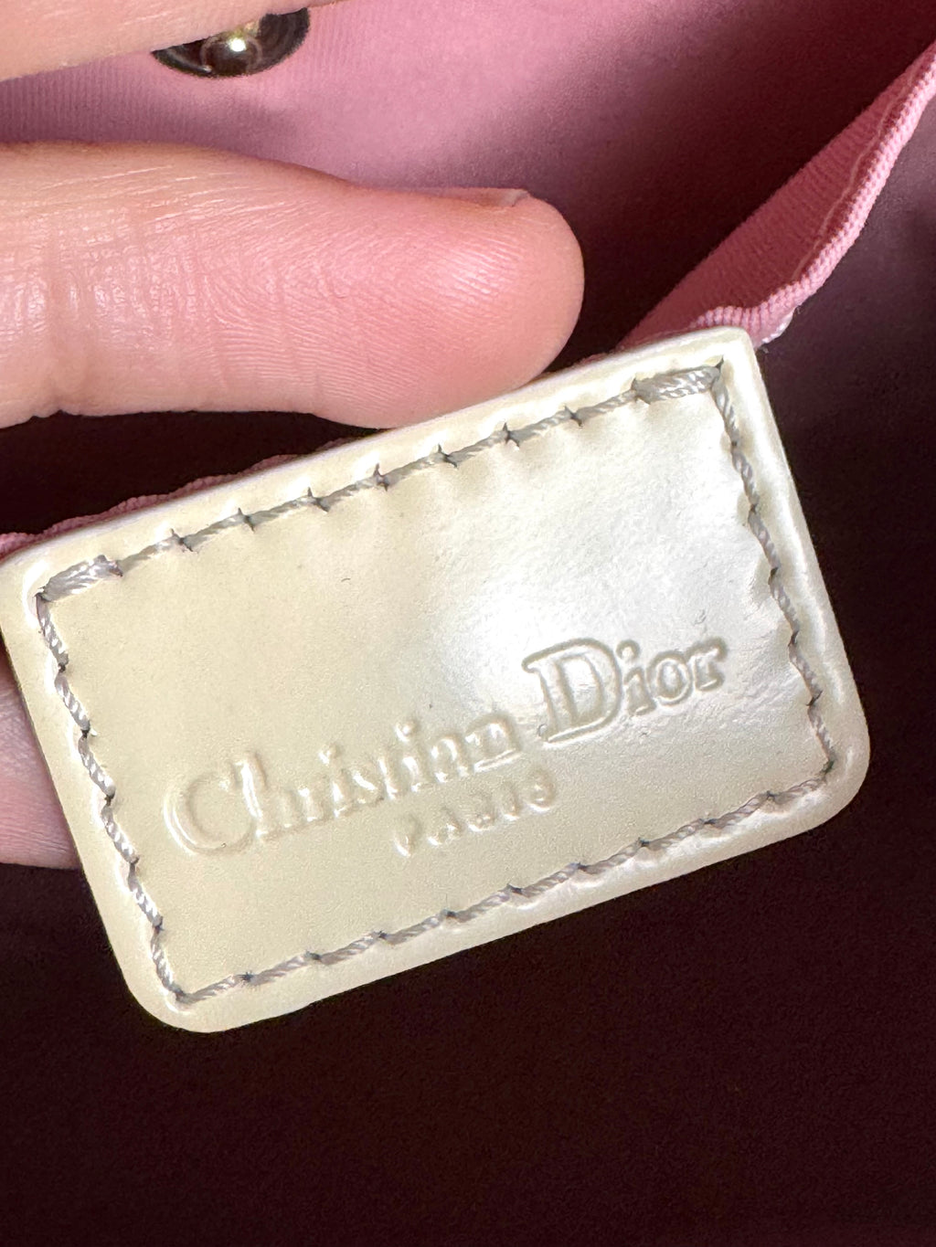 Christian Dior Girly Pink Monogram Trotter Crossbody
