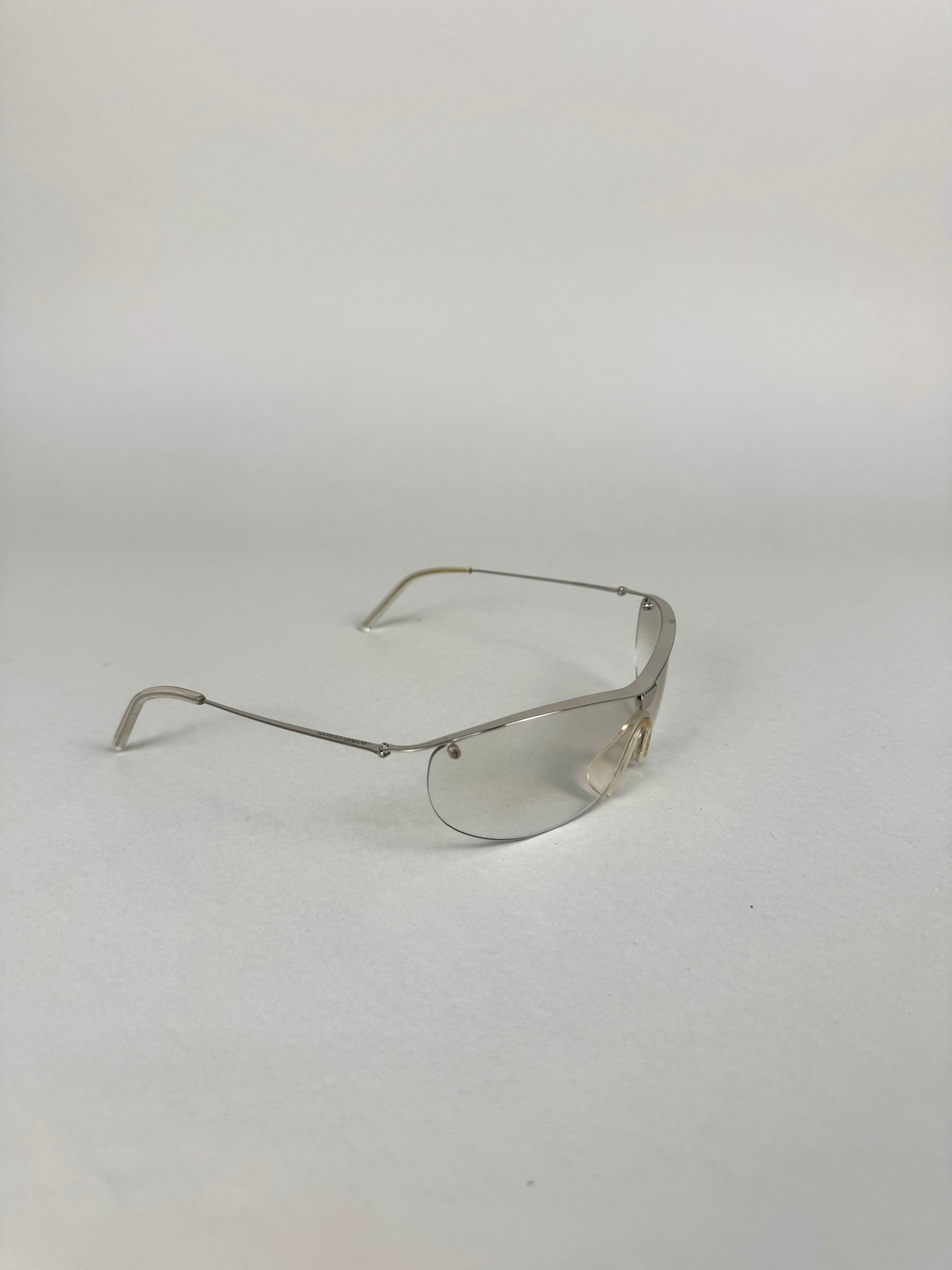 Giorgio Armani Transparent Sunglasses 00s
