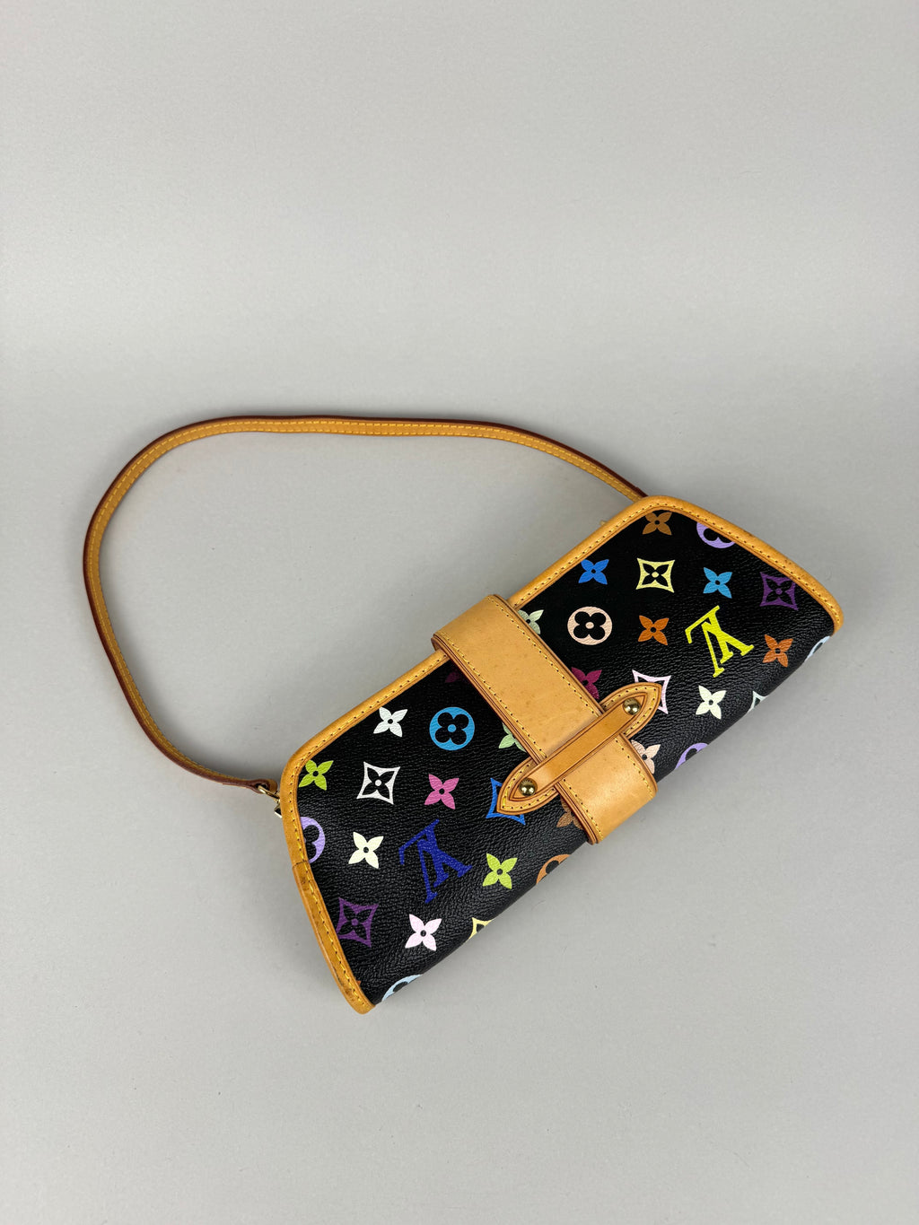Louis Vuitton Shirley Monogram Multicolor Black