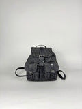 Fendi Black Monogram Backpack