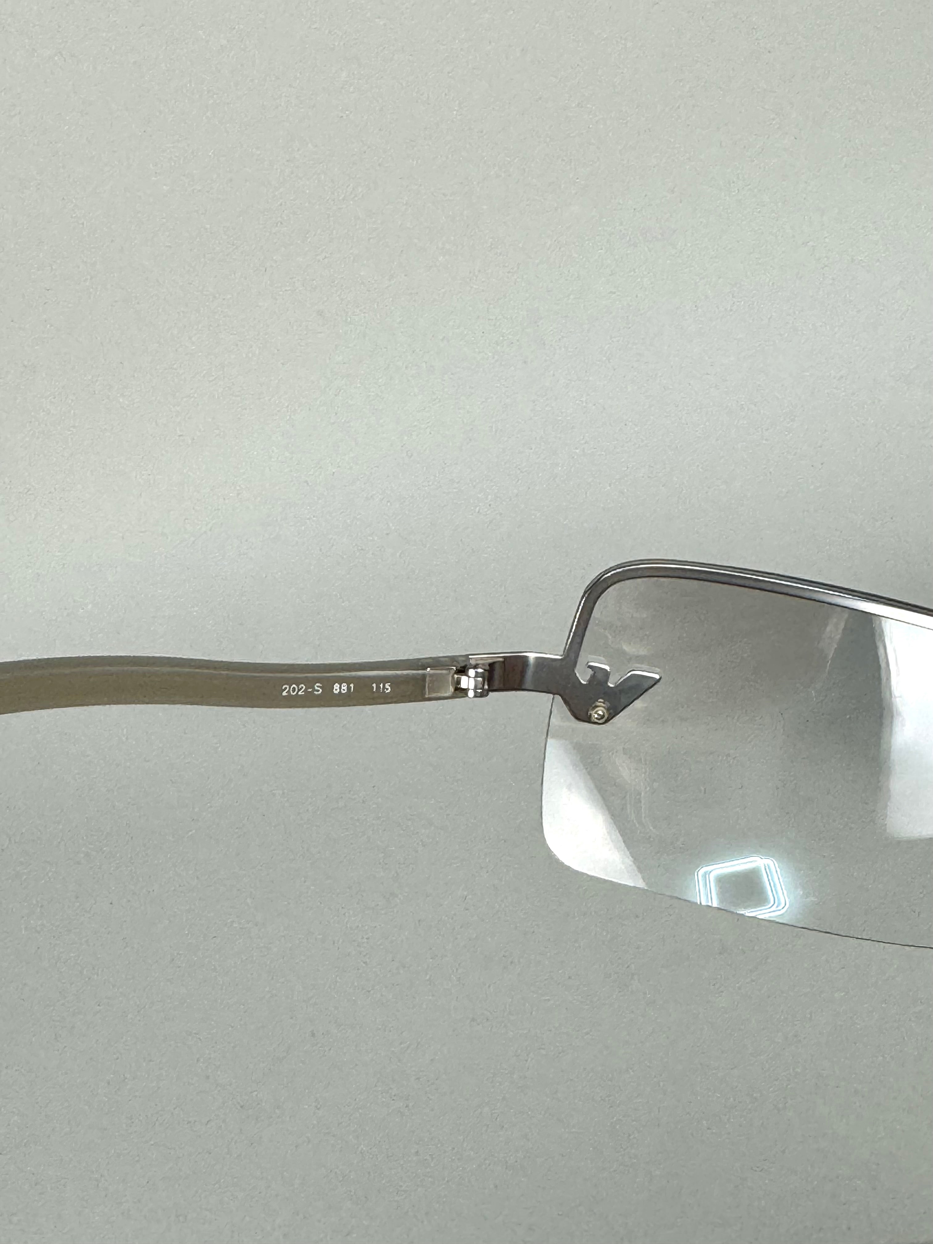 Armani Transparent Sunglasses 00s