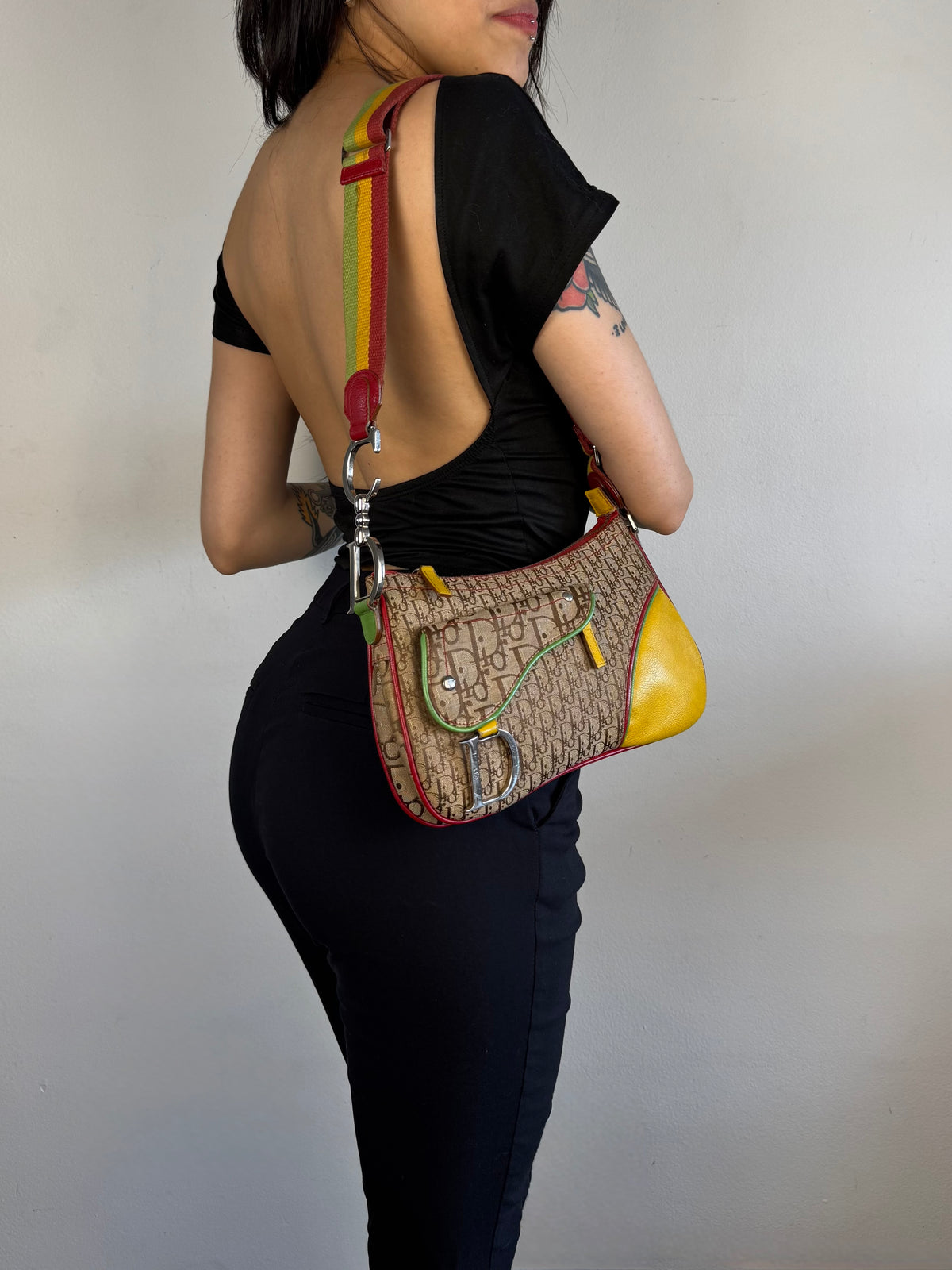 Christian Dior Monogram Rasta Crossbody