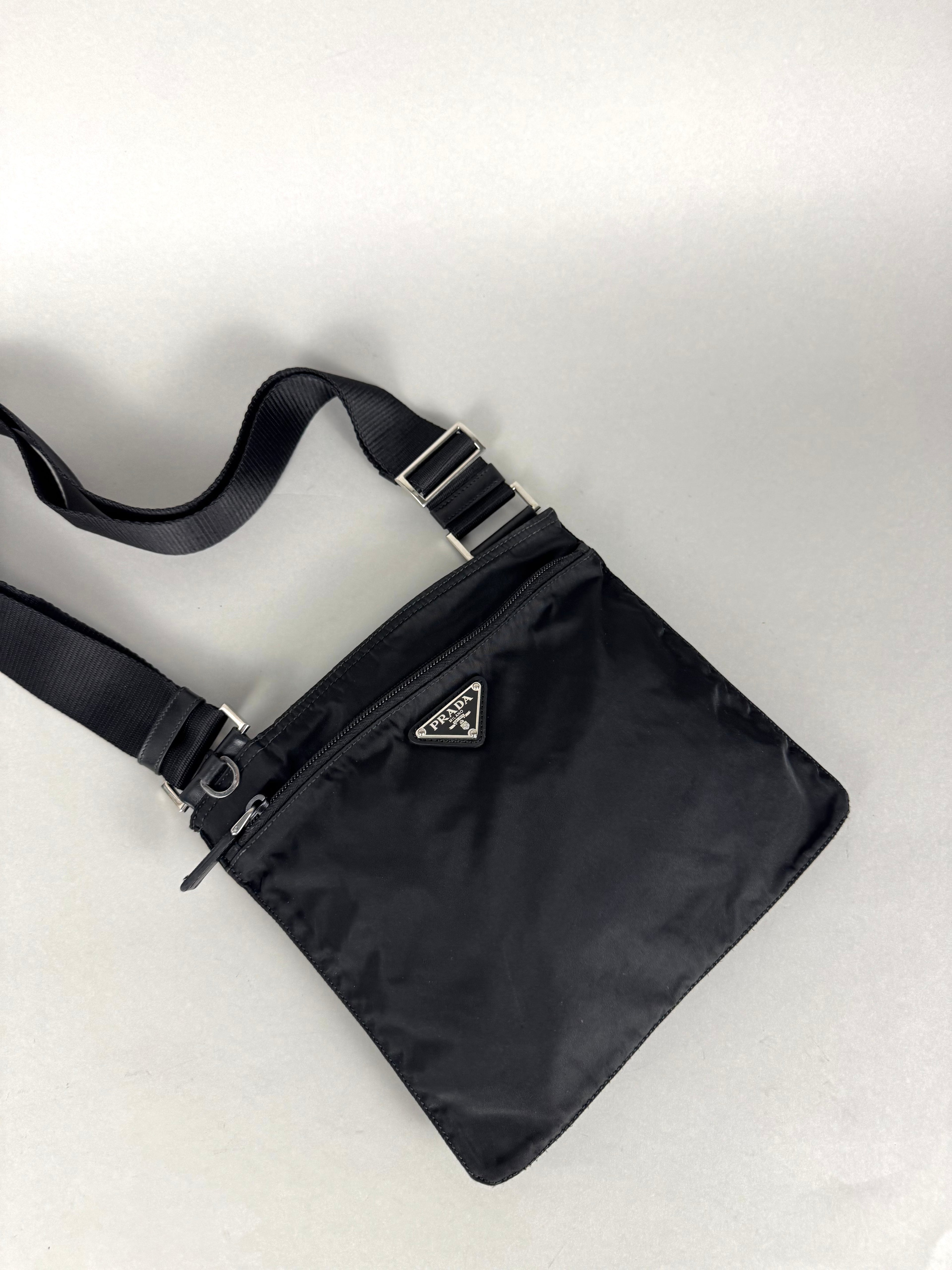 Prada Black Nylon Crossbody Small