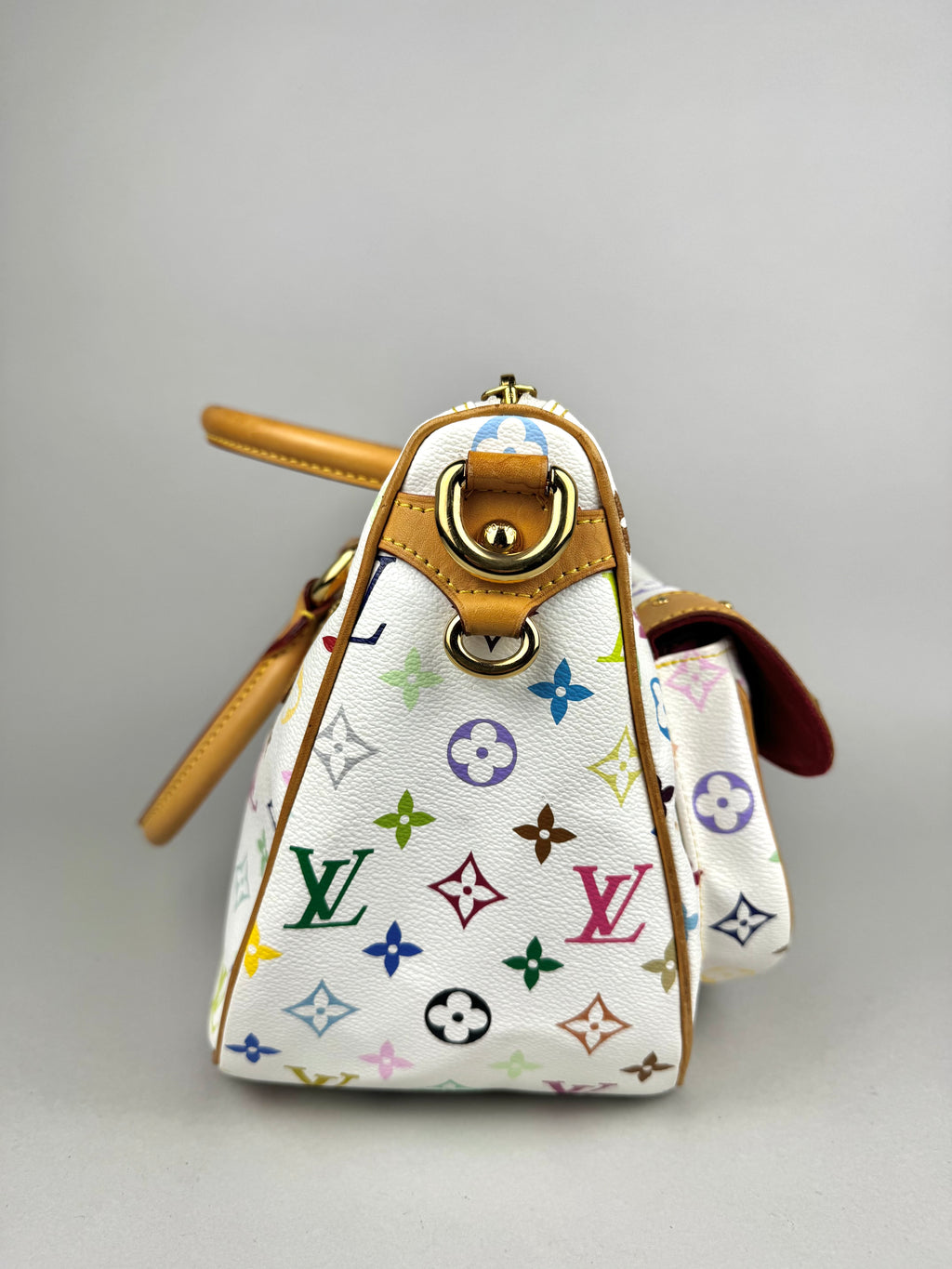 Louis Vuitton Rita Monogram Multicolor White Murakami