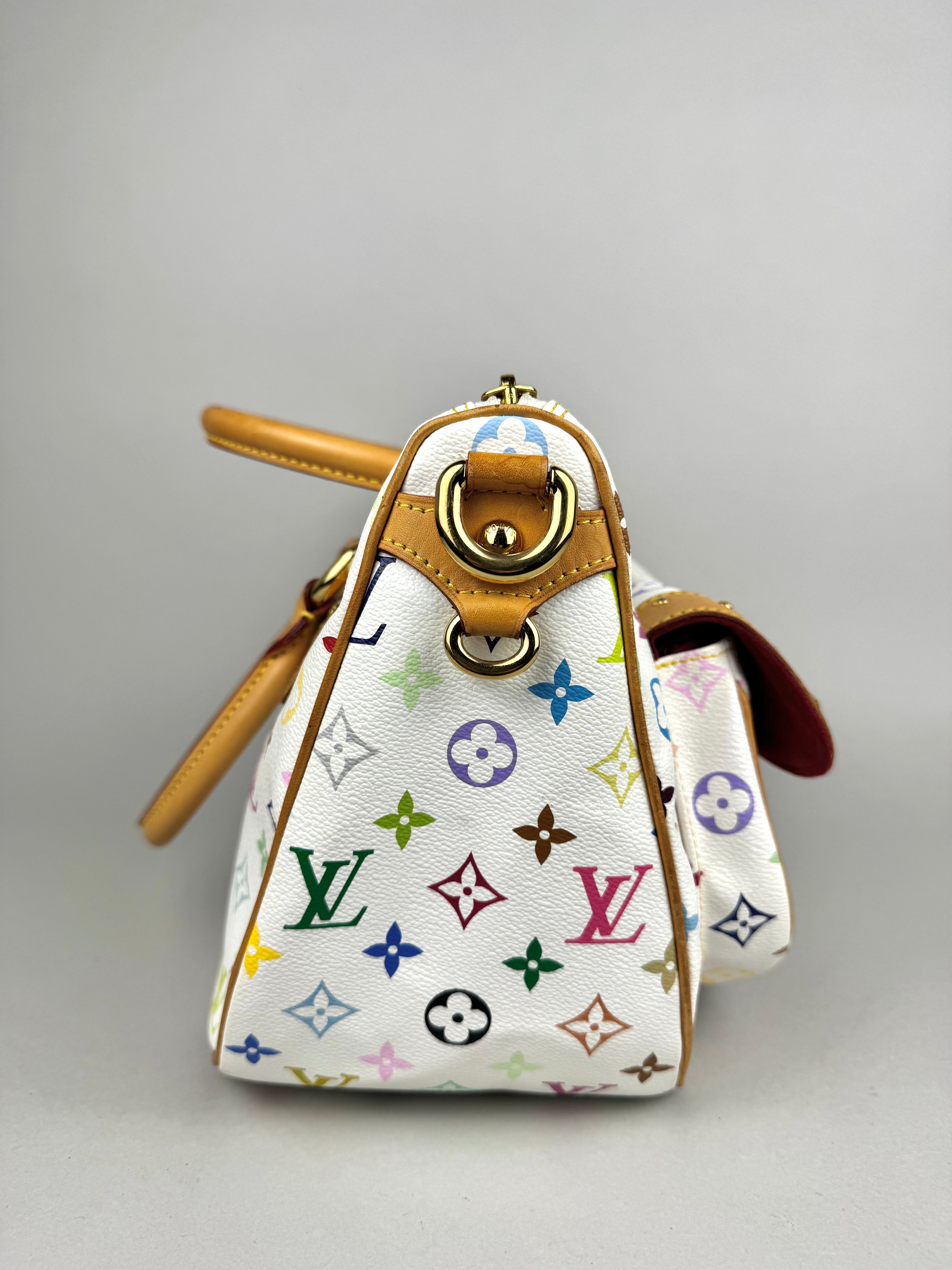 Louis Vuitton Rita Monogram Multicolor White Murakami