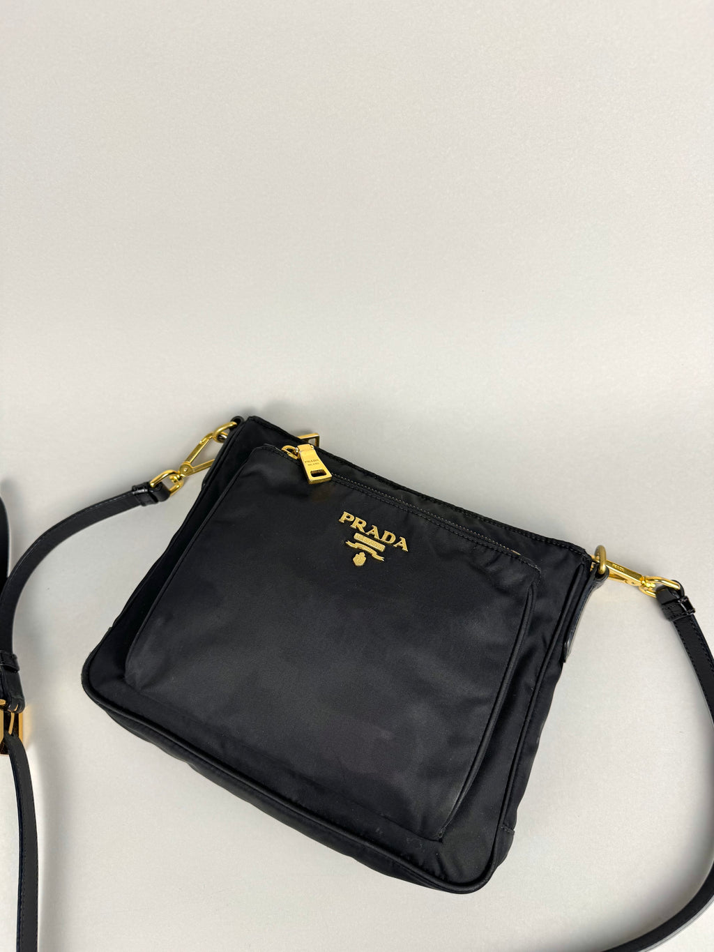 Prada Black Nylon Crossbody